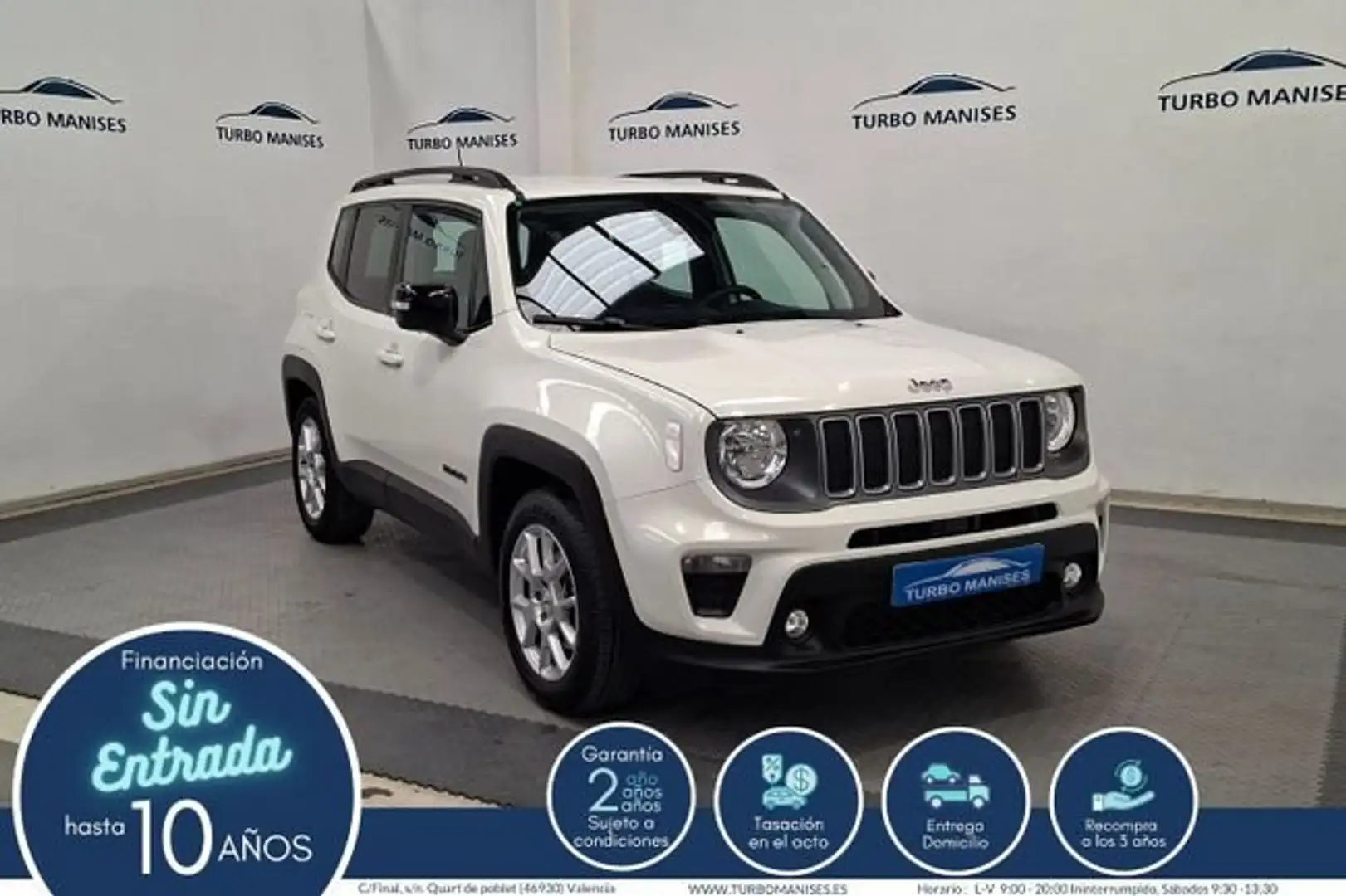 Jeep Renegade eHybrid 1.5 96kW(130CV) Limited ATX Blanc - 2