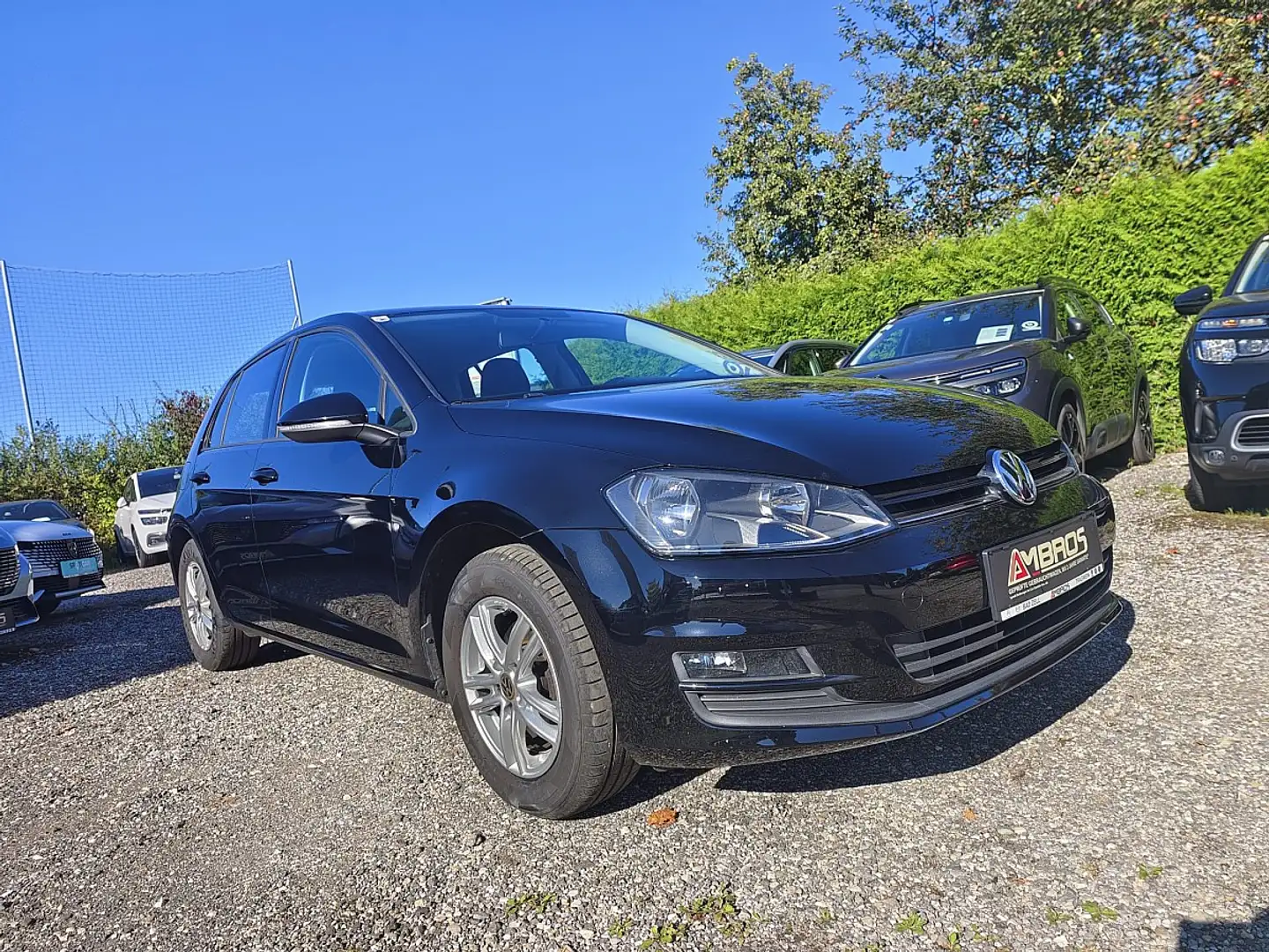 Volkswagen Golf VII Trendline 1,6 BMT TDI Noir - 1