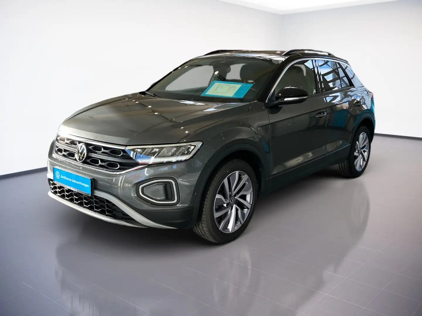 Volkswagen T-Roc GOAL 2.0TDI 150PS DSG AHK.KAMERA.LED.ACC.NAVI.SHZG Gris - 2