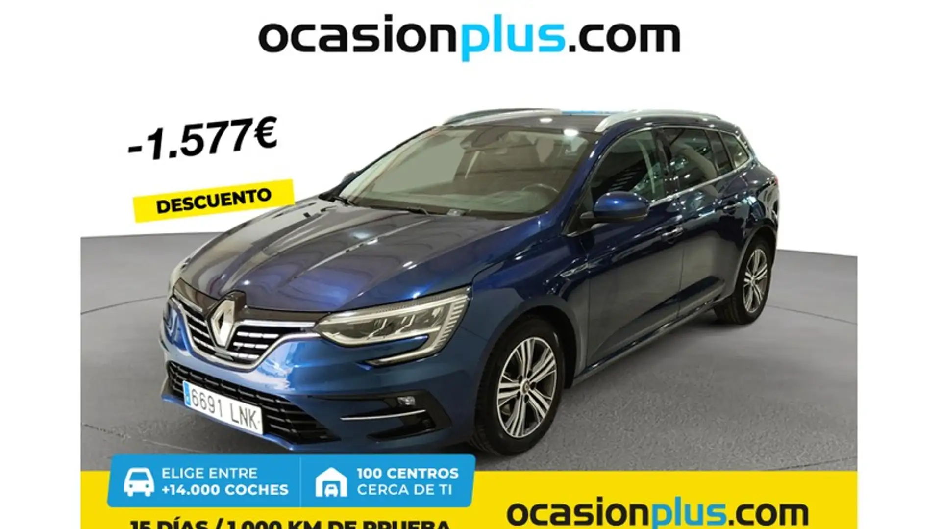 Renault Megane S.T. 1.3 TCe GPF Zen 103kW Bleu - 1