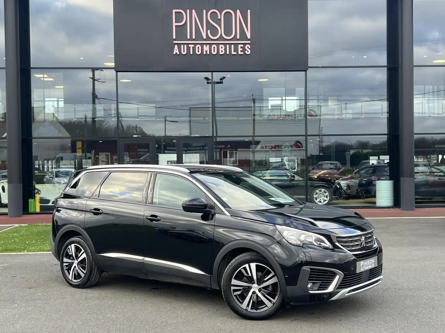 Peugeot 5008 1.5 BlueHDi S\u0026S - 130  II 2017 Allure PHASE 1 Schwarz - 1