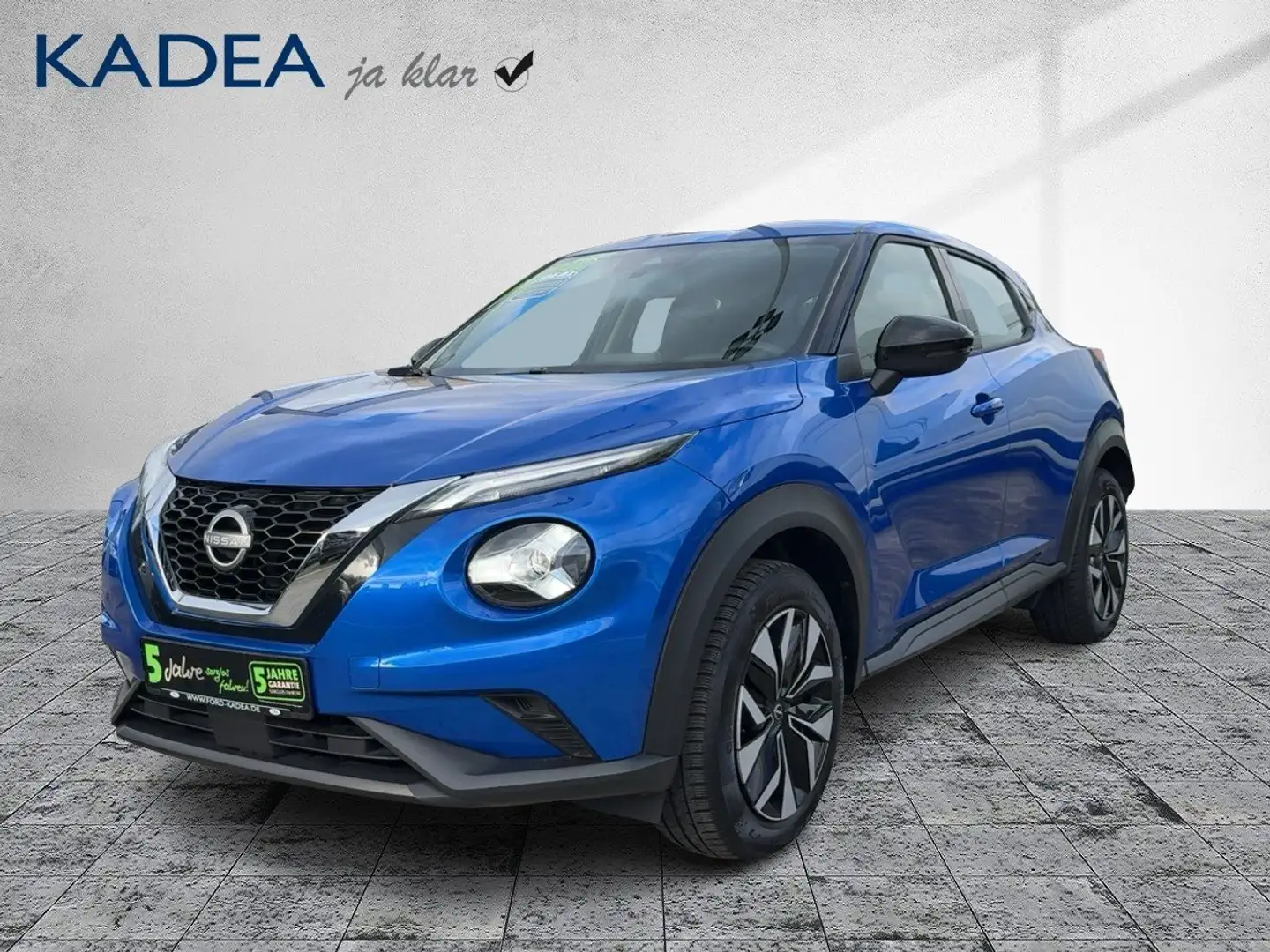 Nissan Juke 1.0 DIG-T  Acenta Automatik*LED*KAMERA*SHZ Blau - 2