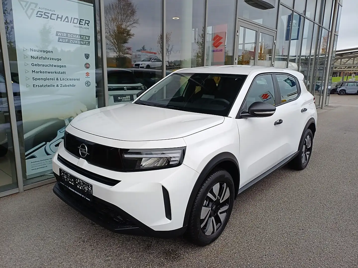 Opel Frontera 1.2 DI MHEV Edition Aut. Weiß - 1