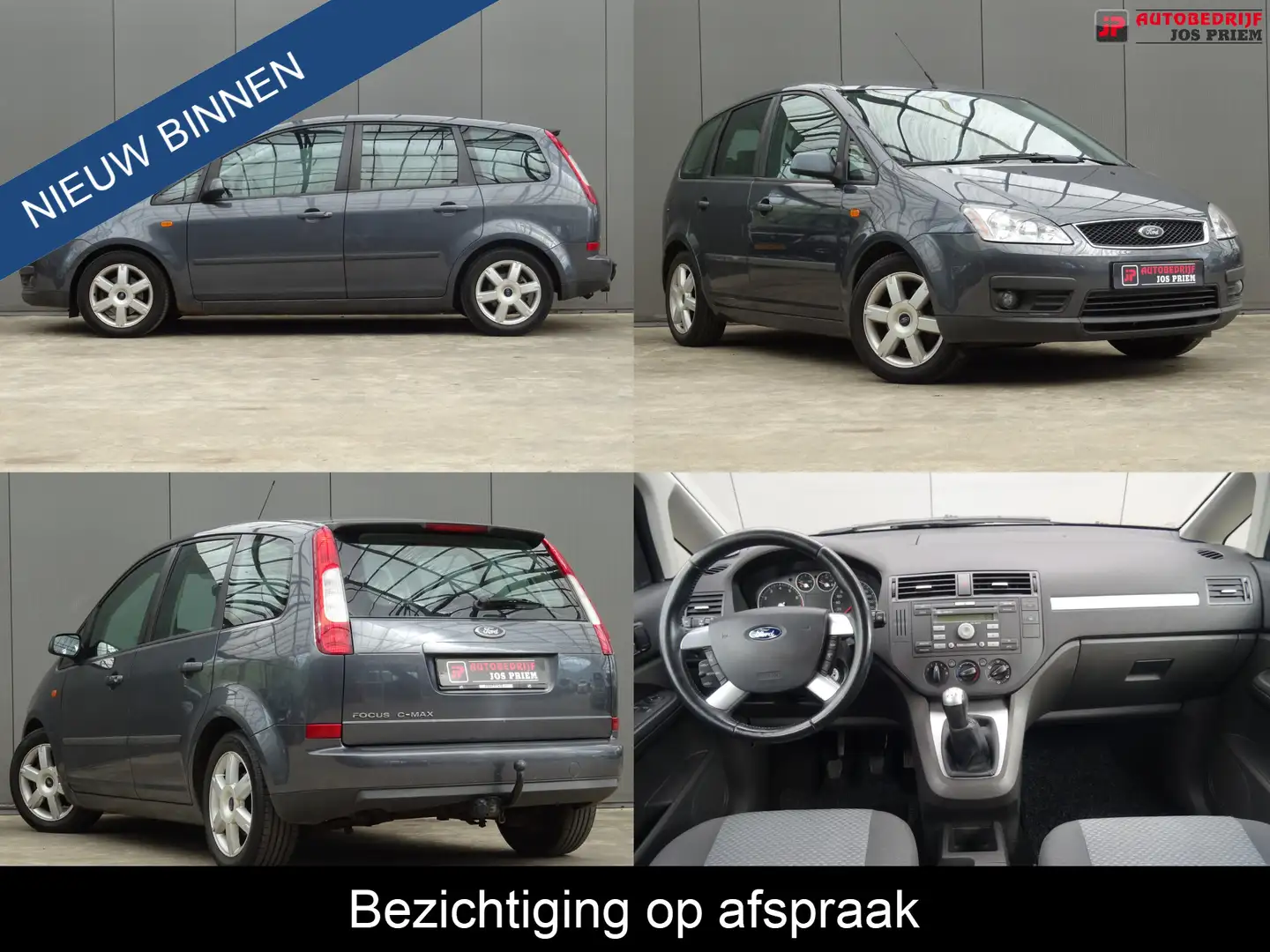 Ford Focus C-Max 1.6-16V Futura * TREKHAAK !! Сірий - 1