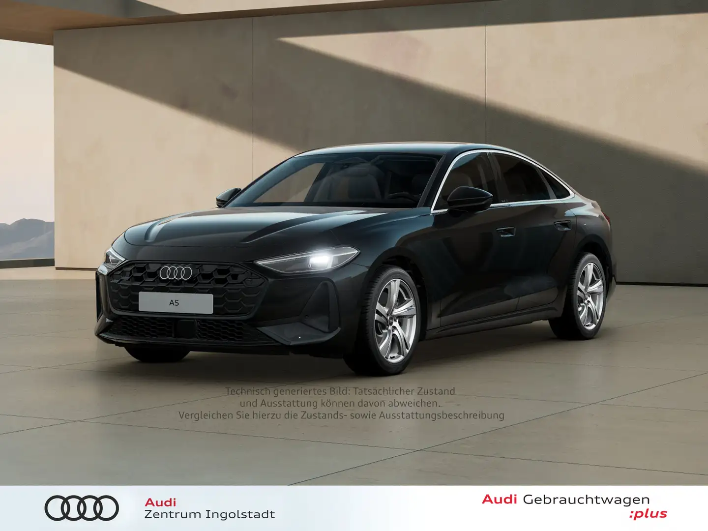 Audi A5 Limousine TDI NAVI LED 18" KAM. ACC Schwarz - 1