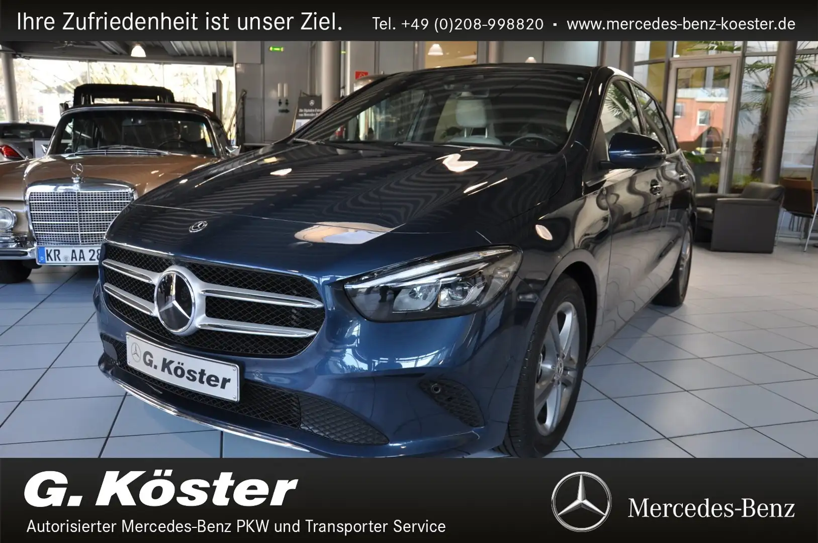 Mercedes-Benz B 220 B 220 4Matic (EURO 6d-TEMP) Navi/Pano.-Dach Style Blau - 2