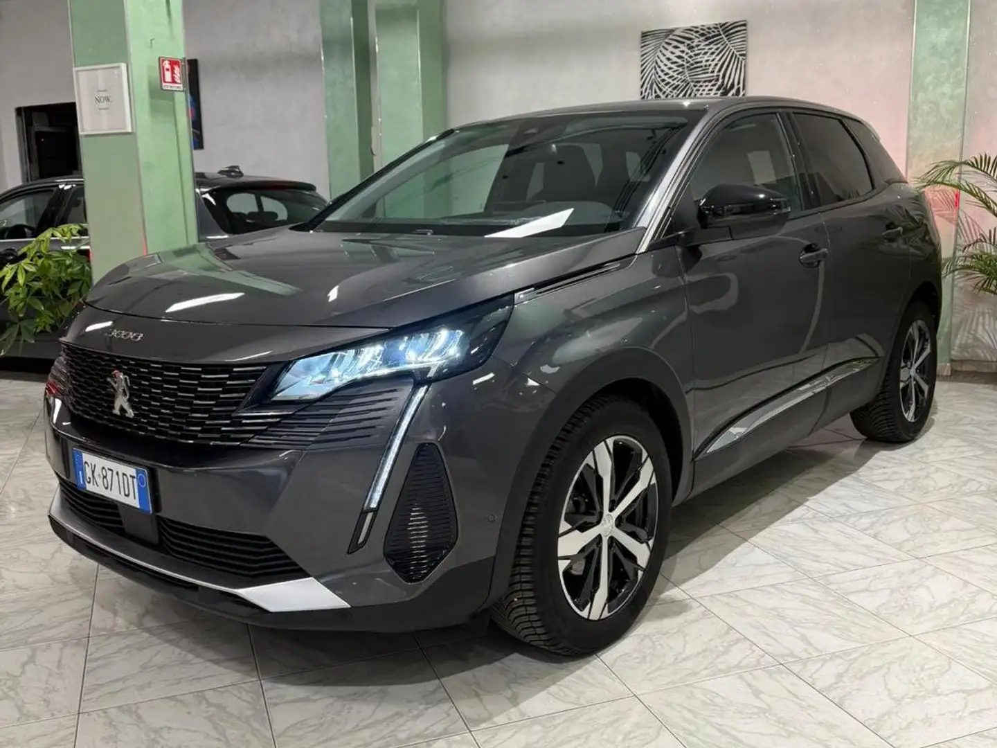 Peugeot 3008 3008 II 2022 1.5 bluehdi Allure s Gris - 1