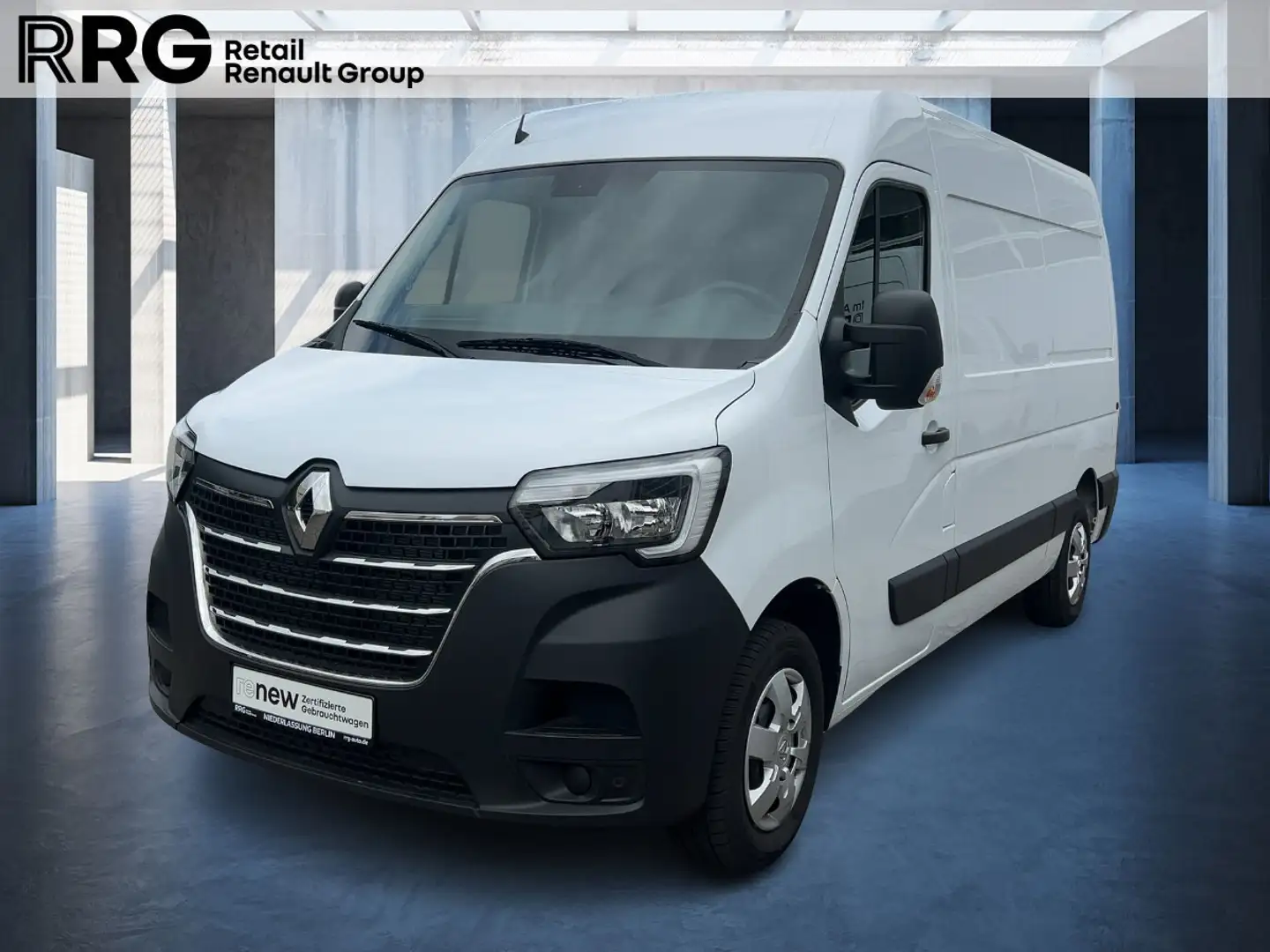 Renault Master KASTEN 3,5t BLUE dCi 150 L2H2 HKa KLIMA Weiß - 1