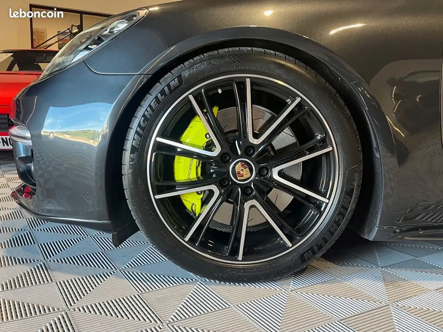 Porsche Panamera V6 462ch 4 E-Hybrid Platinum Edition Gris - 2