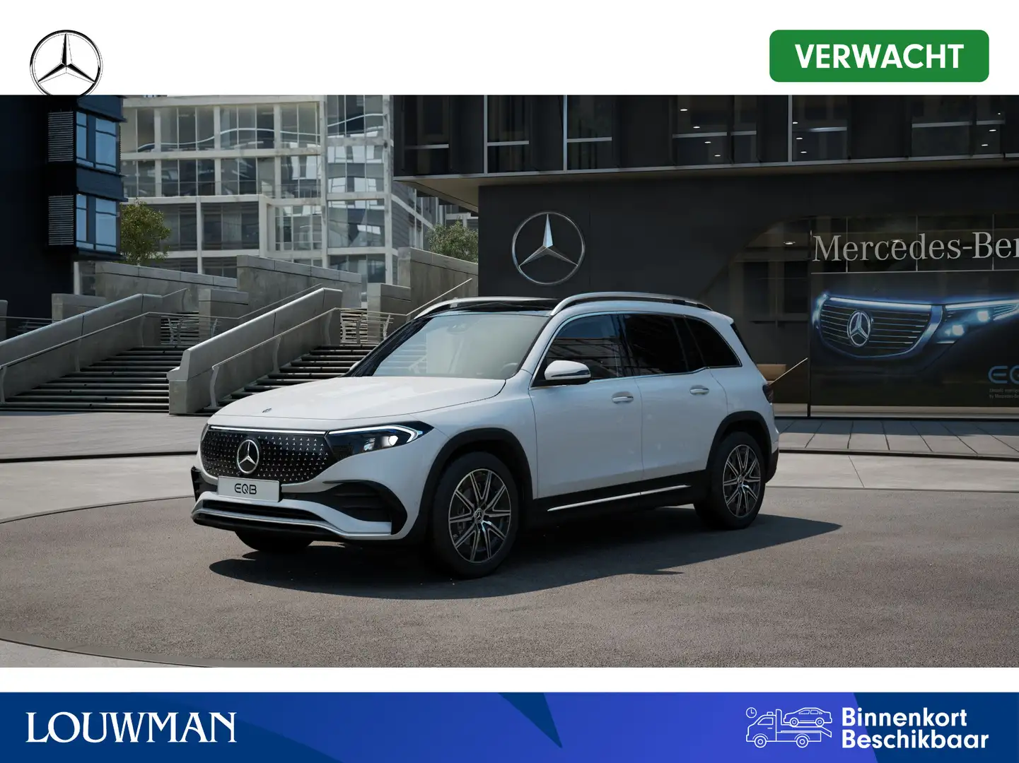 Mercedes-Benz EQB 250 250+ Business Solution AMG Line 7p. 71 kWh | Premi Weiß - 1