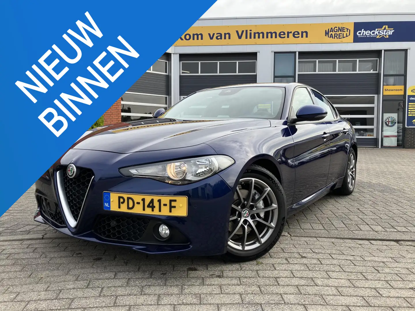 Alfa Romeo Giulia 2.0T Super | Keurig onderhouden | Trekhaak | Blau - 1