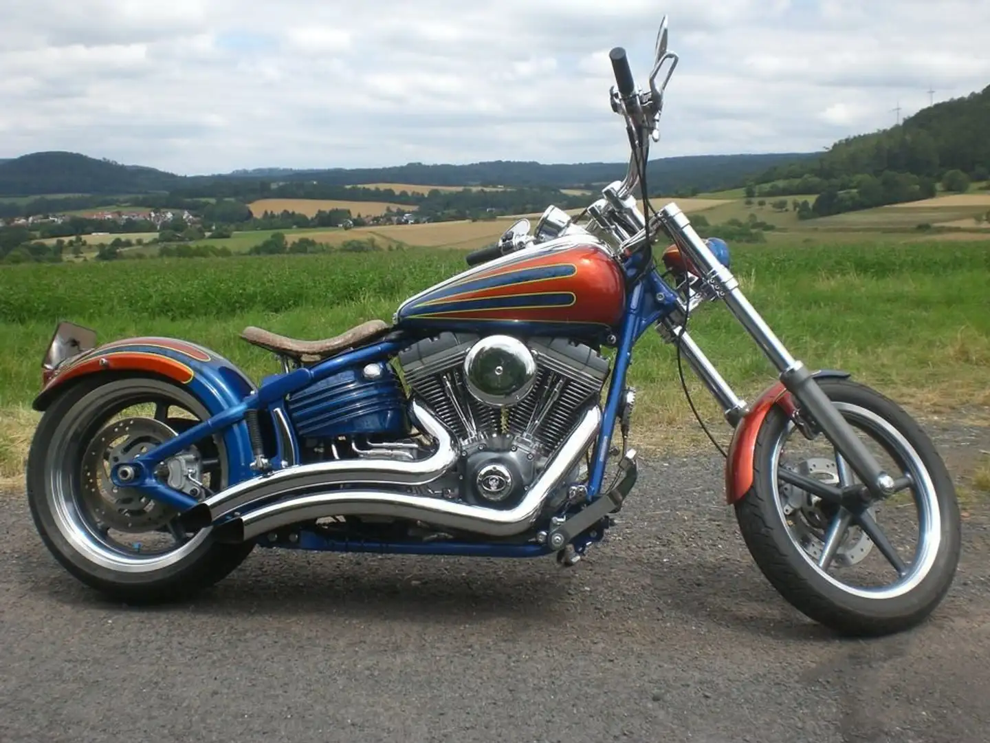 Harley-Davidson Rocker C Mavi - 2
