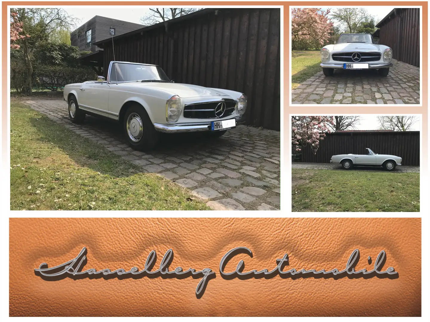 Mercedes-Benz 230 SL Pagode W113 Blanc - 1