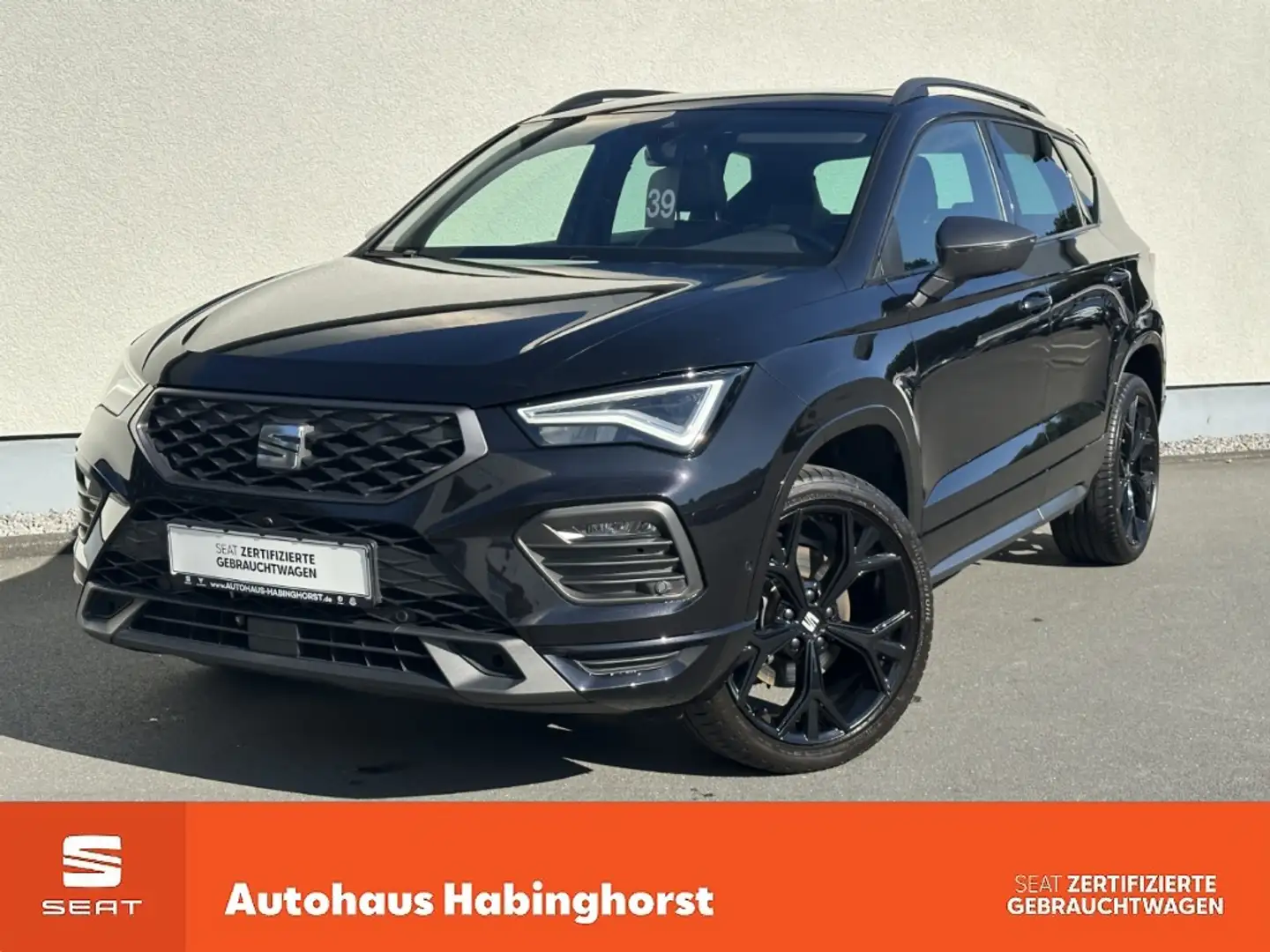 SEAT Ateca 1.5 TSI DSG ACT FR ACC LED 360Kamera Pano AHK Navi Schwarz - 1