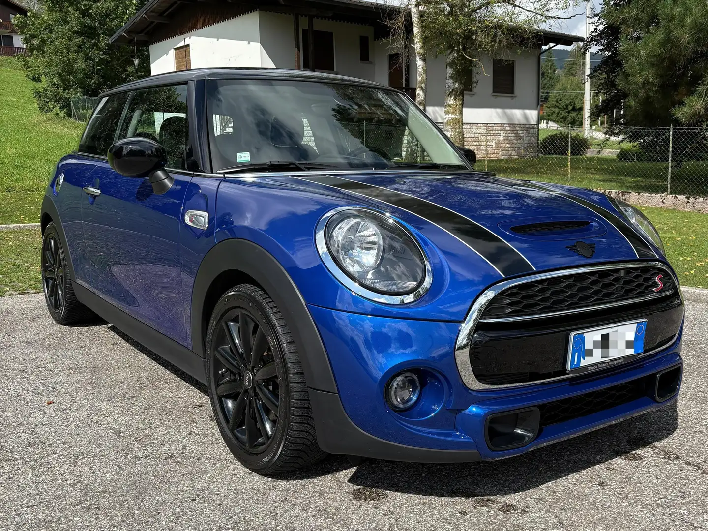 MINI Cooper S Mini IV F56 2018 3p 3p 2.0 60 Years Bleu - 1