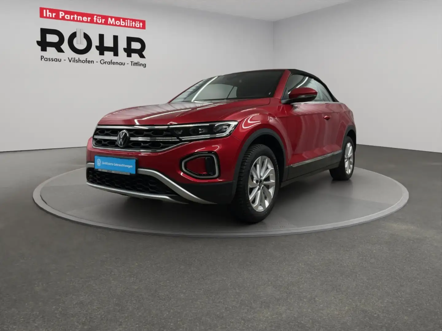 Volkswagen T-Roc Cabriolet Style (Navi.Sitzheizung.Rückfahrkamera) Rot - 2