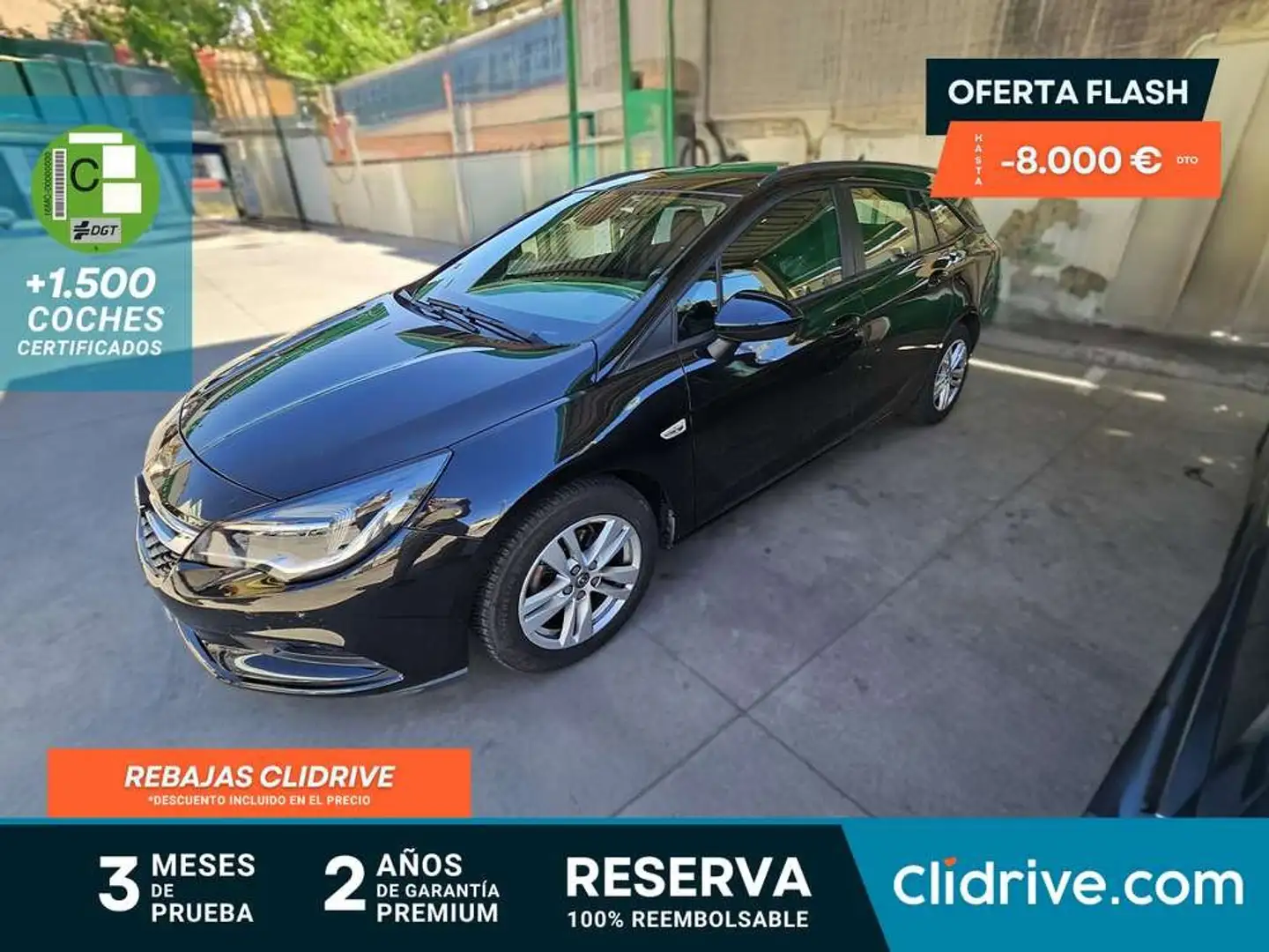 Opel Astra ST 1.4 T Excellence Aut. Negro - 1