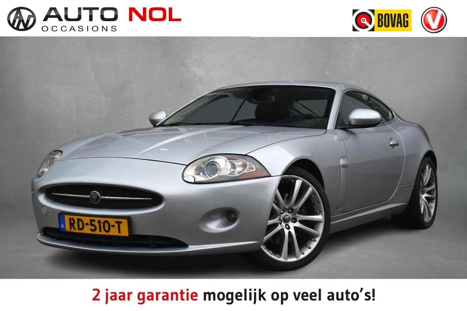 Jaguar XK 4.2 V8 Coupé | Sportuitlaat | 20" | Keyless | Stoe Gris - 1