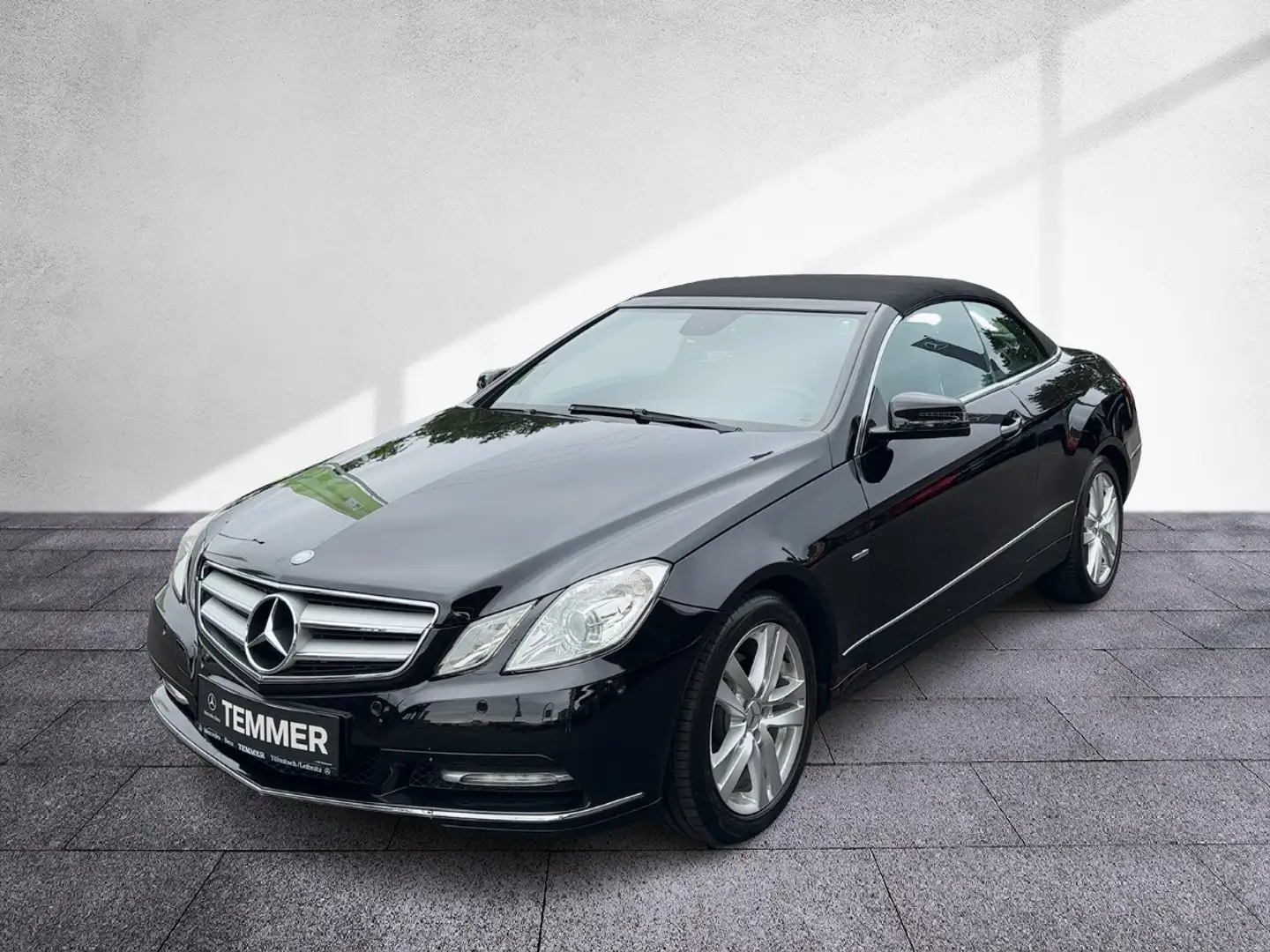 Mercedes-Benz E 220 CDI Cabriolet Shz Tempomat Klima Schwarz - 2