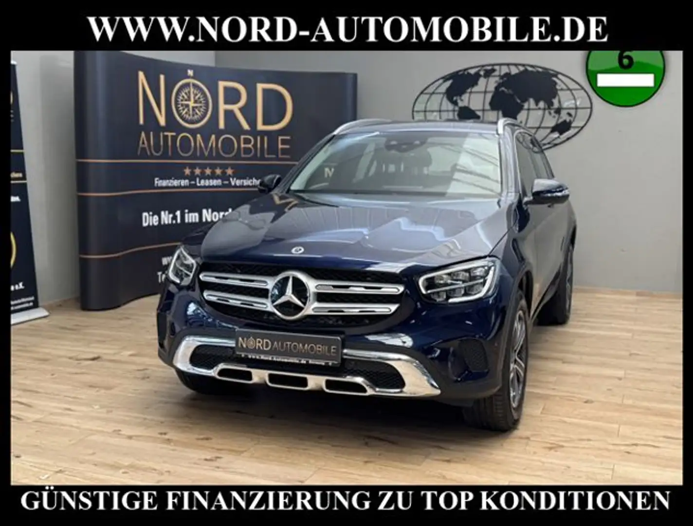 Mercedes-Benz GLC 300 e 4MATIC *Distro+*AHK*Kamera*MBUX+*LED* Синій - 1