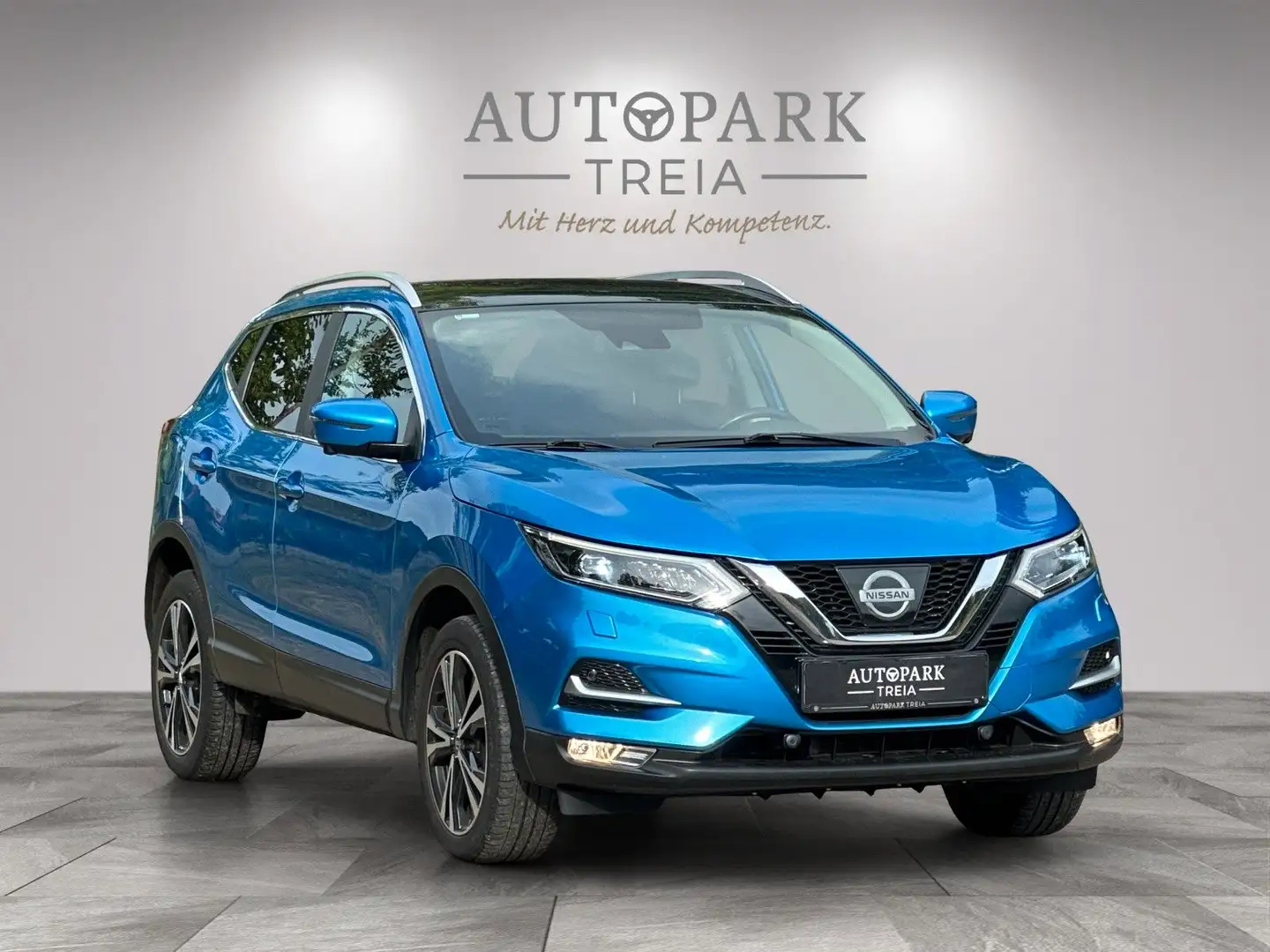 Nissan Qashqai N-Connecta(PANO-TMP-SPURH-LED-NAVI-360°) Blau - 1