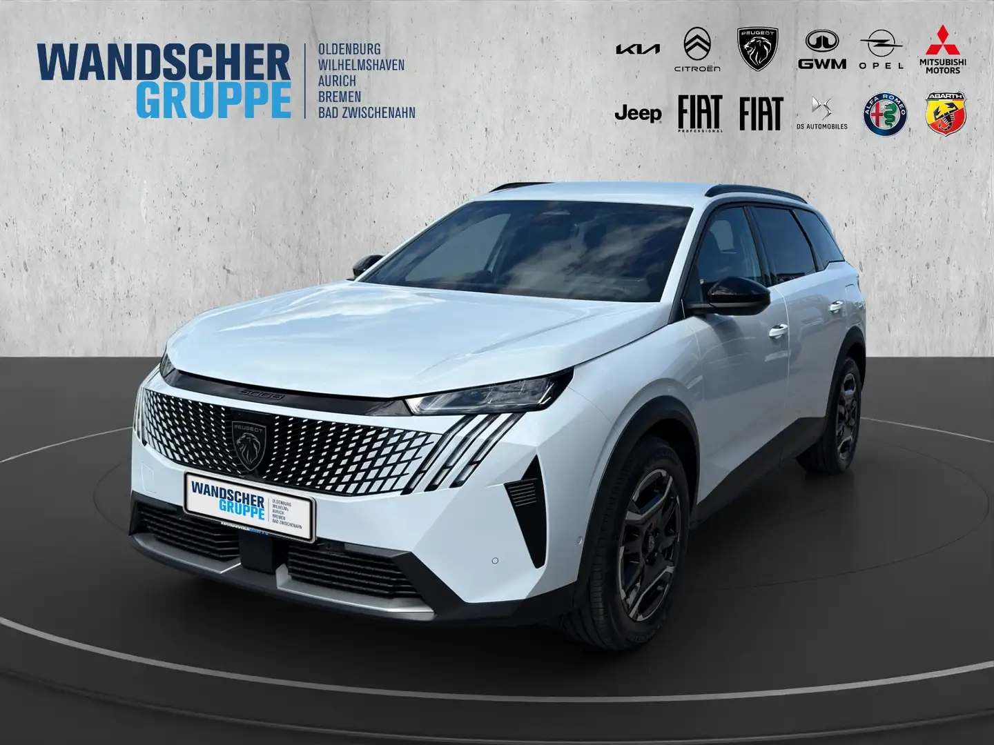 Peugeot 5008 Allure E 210 7- Sitzer , OBC 11 KW, Wärmep. Weiß - 1