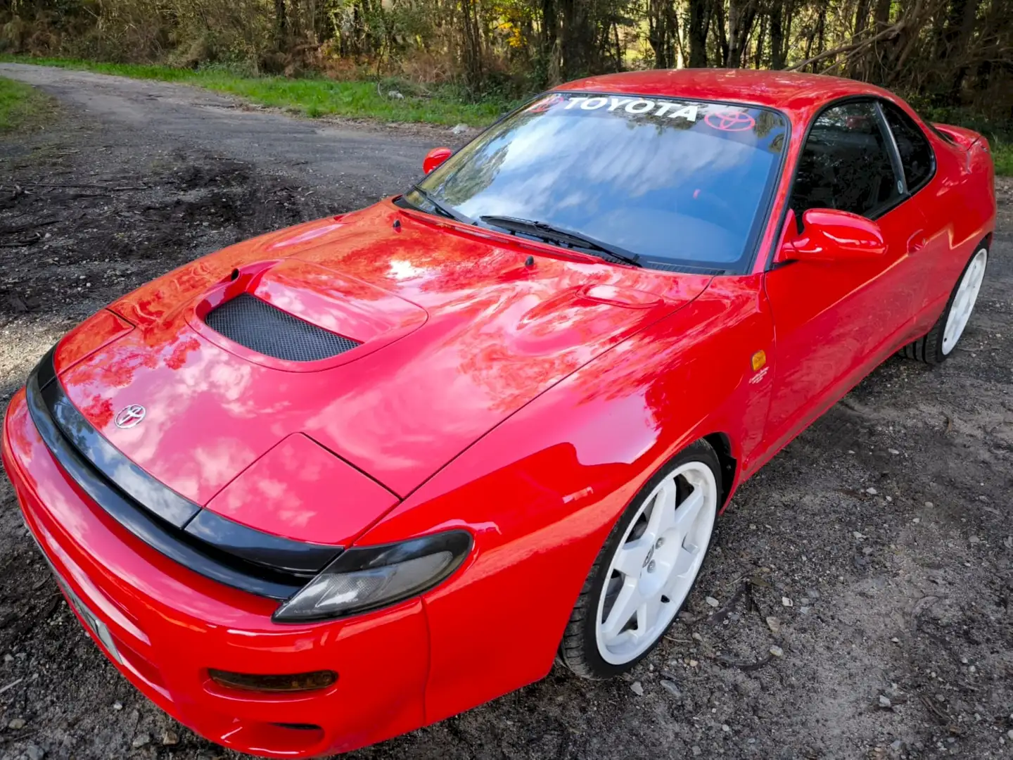 Toyota Celica Celica 2.0 4WD Turbo Rood - 1