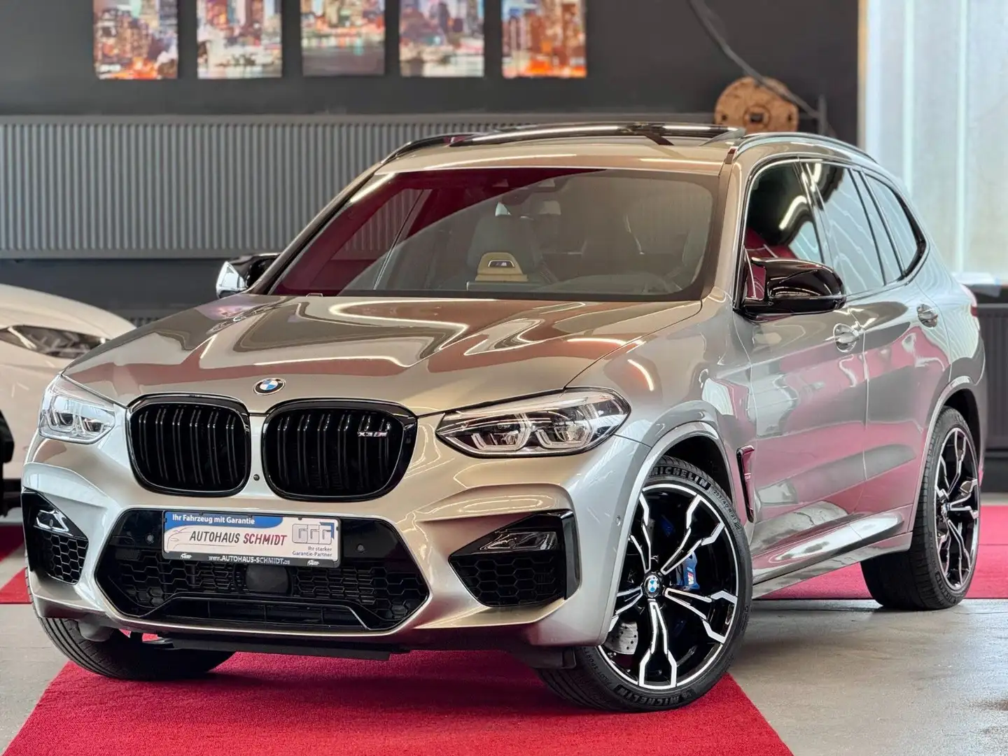 BMW X3 M Competition Pano SAGA 360°ACC DistplayKey Gris - 1