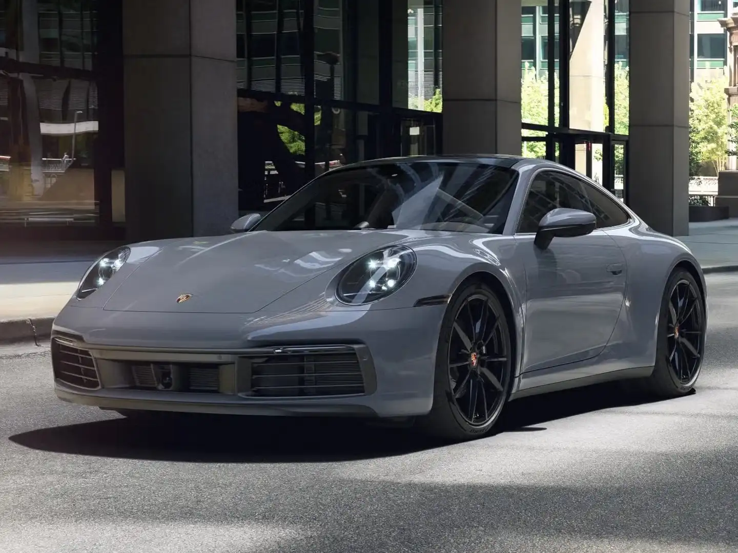 Porsche 992 coupe 3.0 carrera auto Grigio - 1