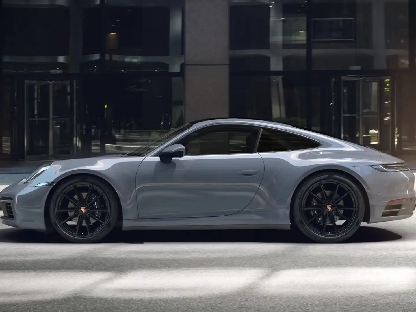 Porsche 992 coupe 3.0 carrera auto Grigio - 2
