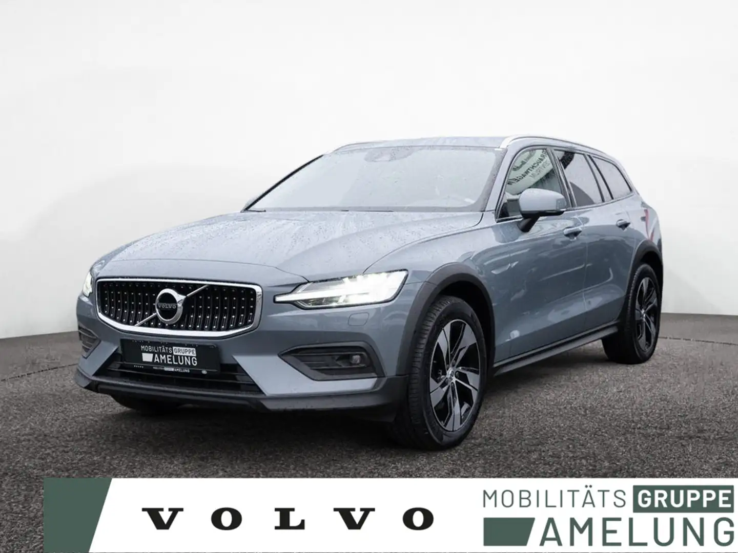 Volvo V60 Cross Country 2.0 Pro AWD LEDER NAVI LED Gris - 1