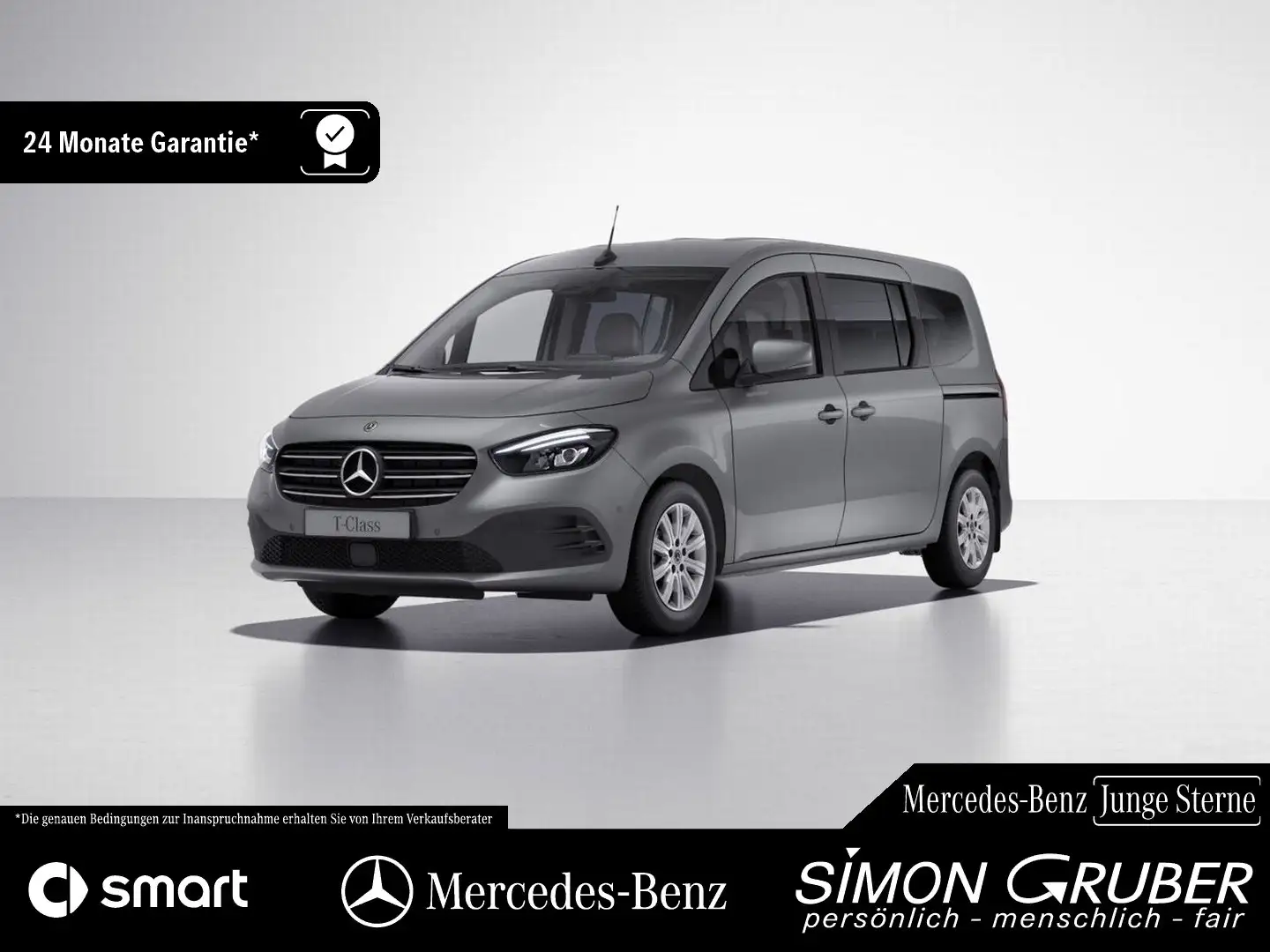 Mercedes-Benz T-Class T 180 Progressive Lang 7Sitze Navi LED Kamera Grau - 1