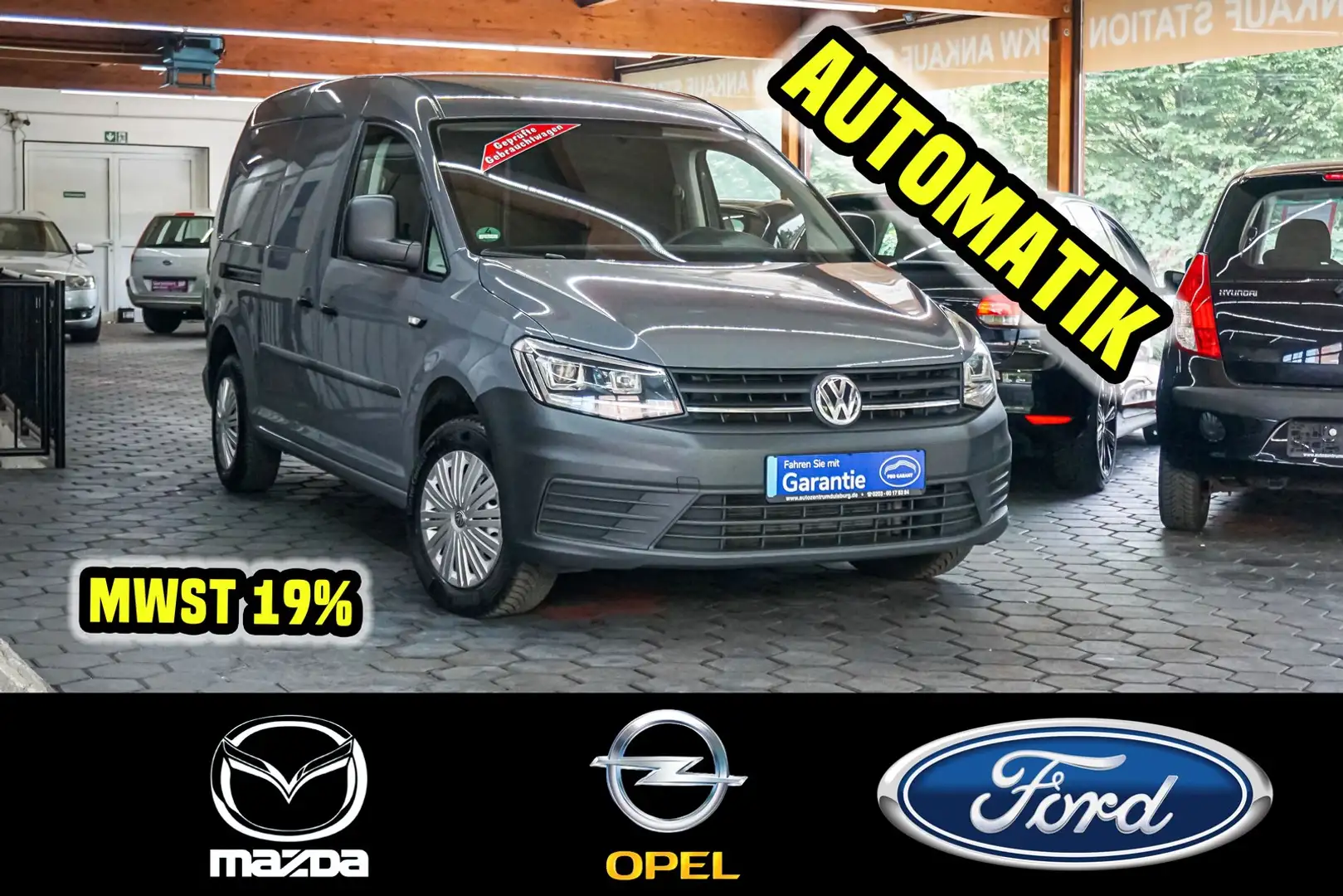 Volkswagen Caddy 2.0 TDI Maxi DSG Navi Tüv NEU MwSt.19% Gris - 1