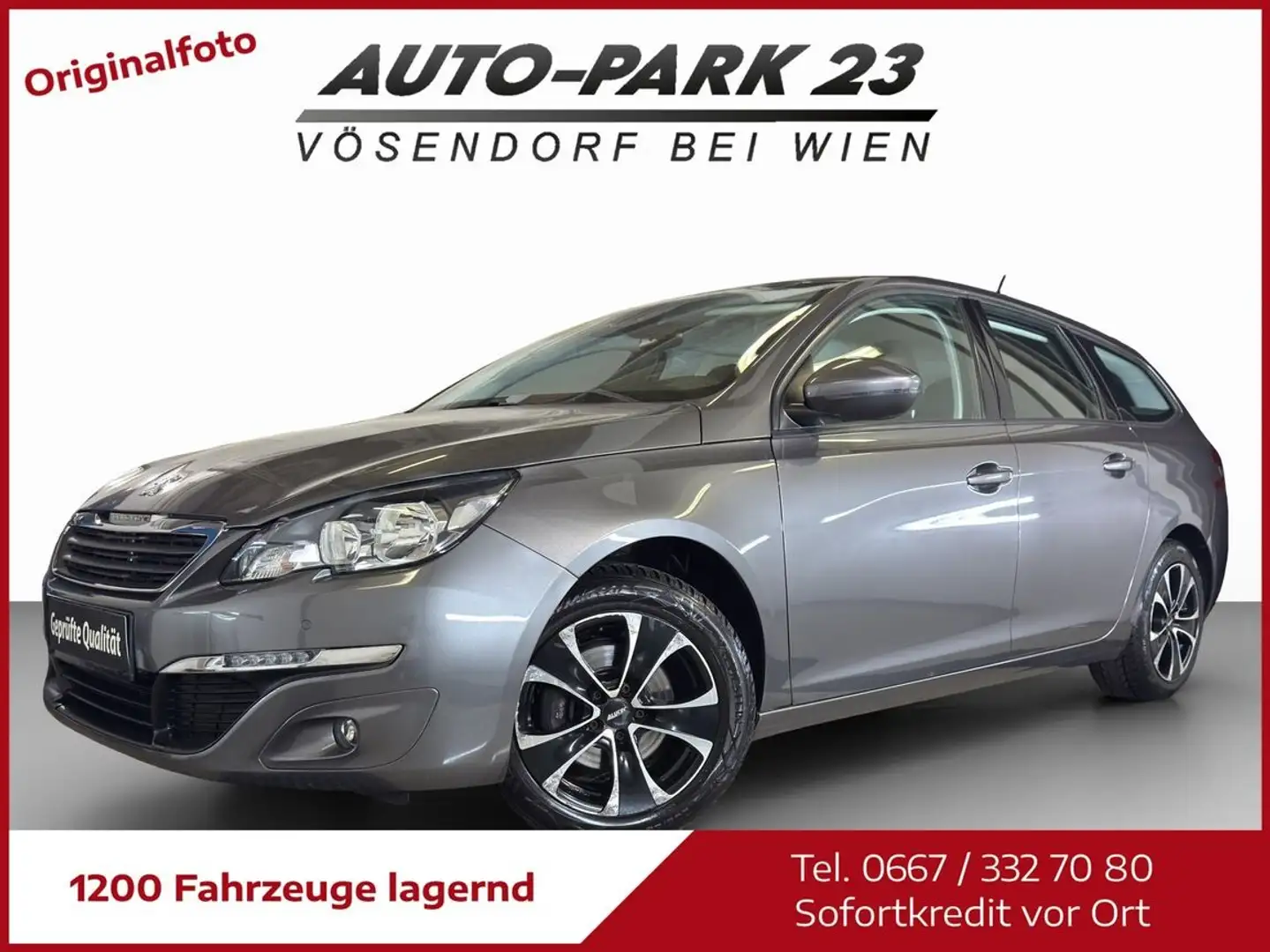 Peugeot 308 1.6 Blue-HDI**Business-Line**NAVI*PICKERL1/2028... Grau - 1