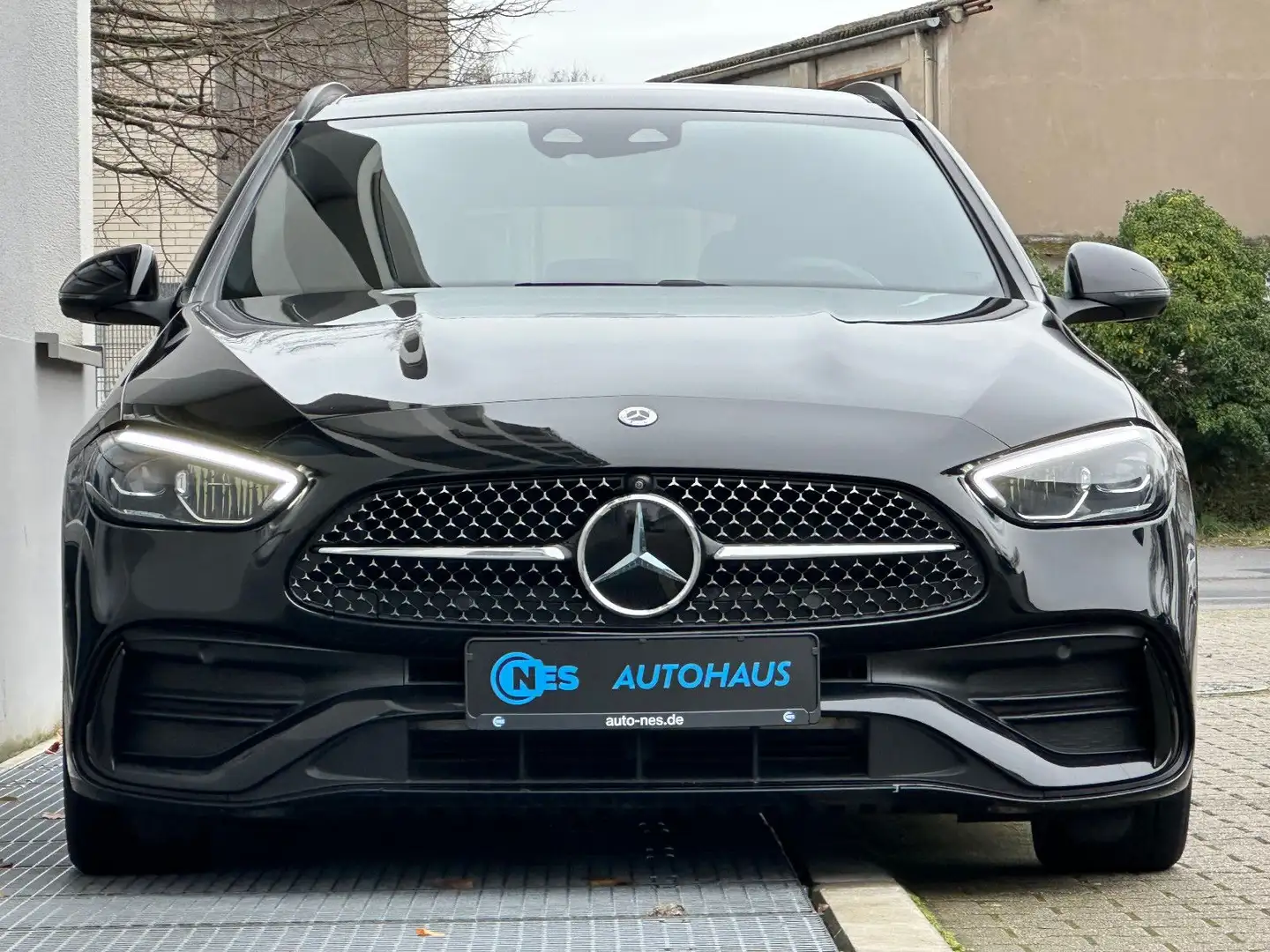 Mercedes-Benz C 220 dT 4M*AMG*9G*ACC*PANO*360*MEMORY*HUD*KEY-GO Negro - 2