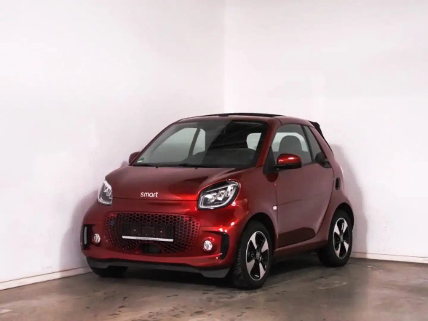 smart forTwo EQ Cabrio Passion Exclusive 22kW Kamera Červená - 2