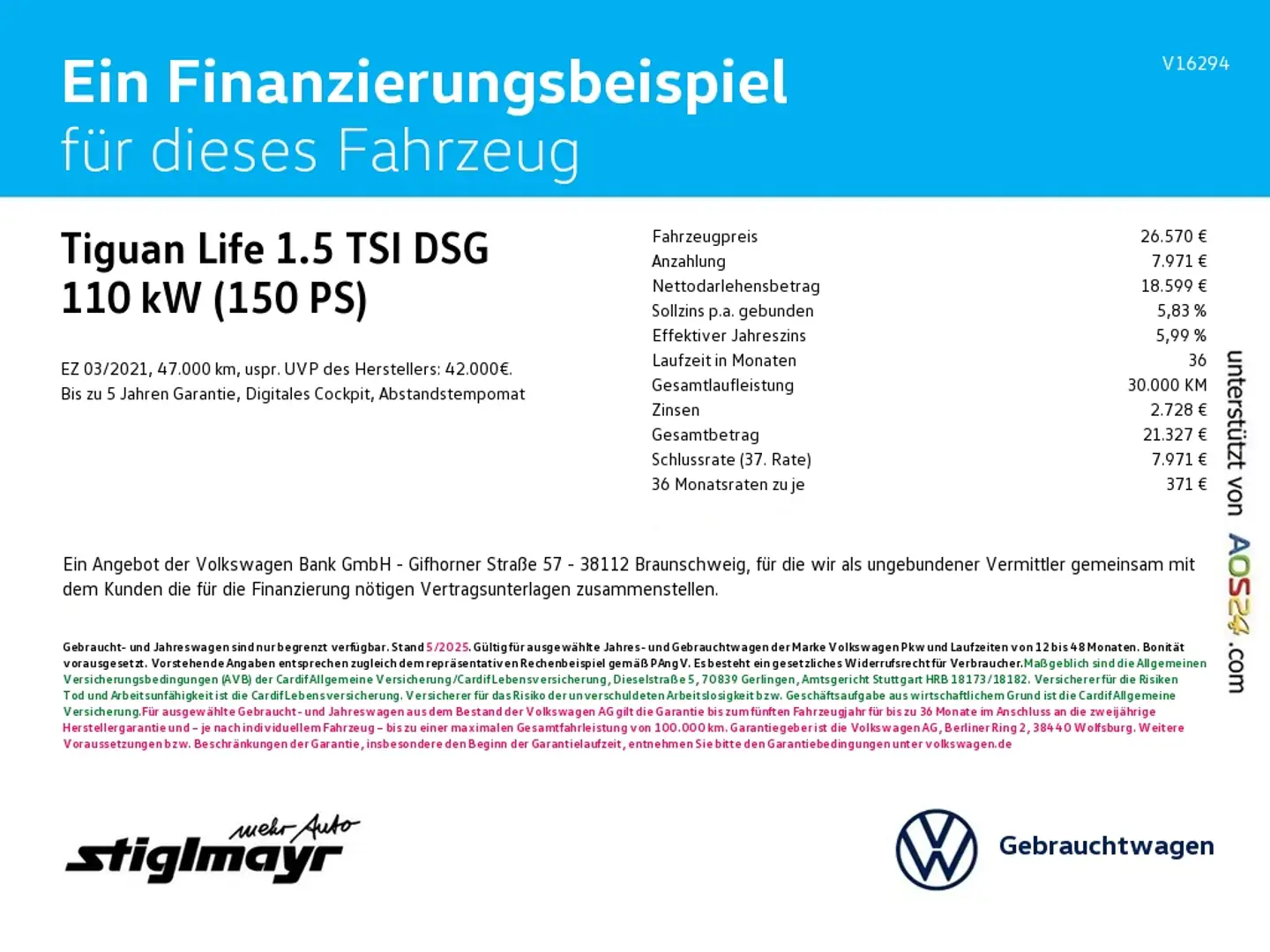 Volkswagen Tiguan Life 1.5 TSI DSG ACC+AHK+LED+NAVI Gris - 2