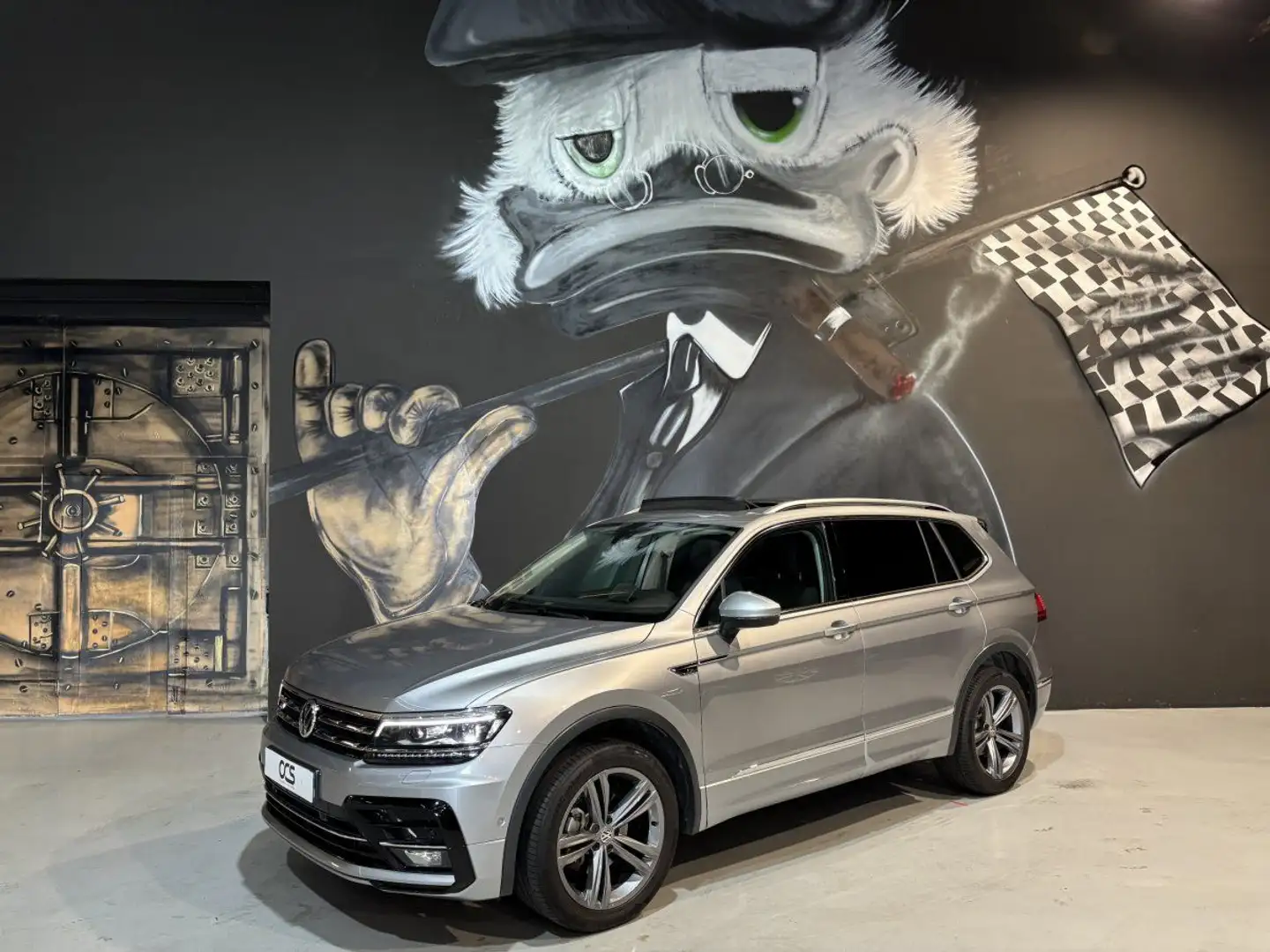 Volkswagen Tiguan Allspace 2.0 TDI 150 Carat R LINE Toit Ouvrant / A Gris - 1