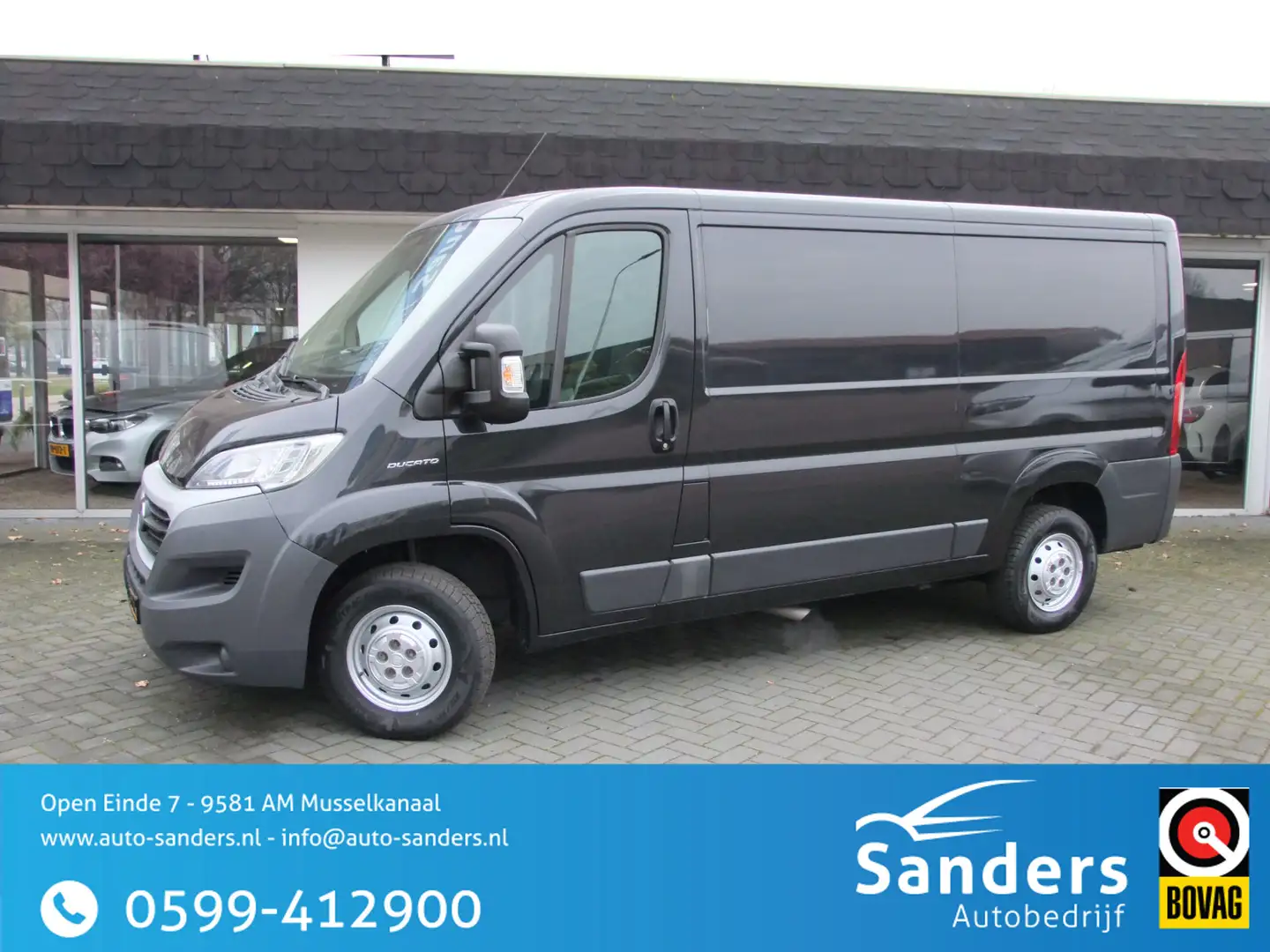 Fiat Ducato 30 2.3 MultiJet L2H1/ Trekhaak/ Camera/ All-season Zwart - 1