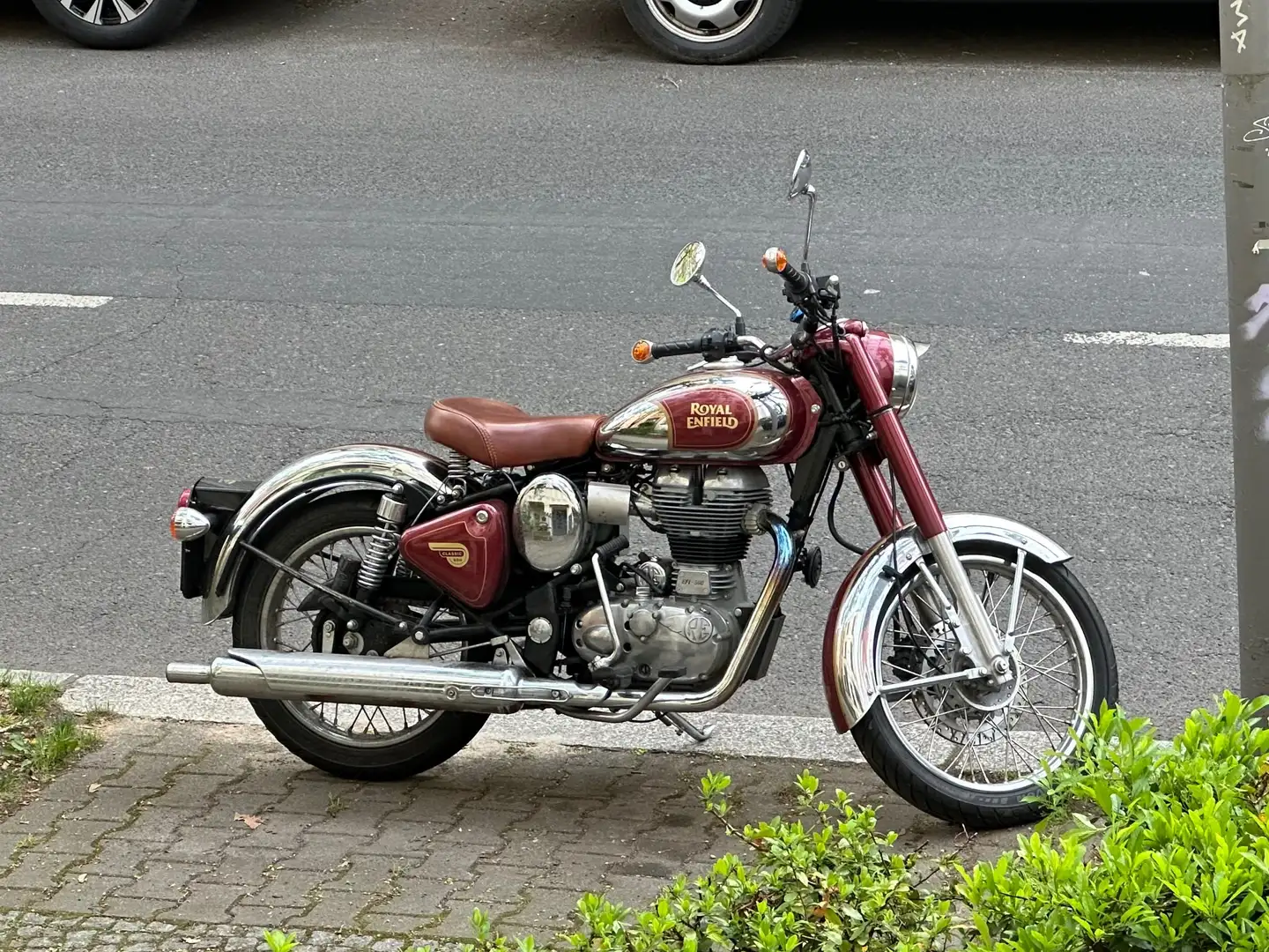 Royal Enfield Classic 500 Czerwony - 1