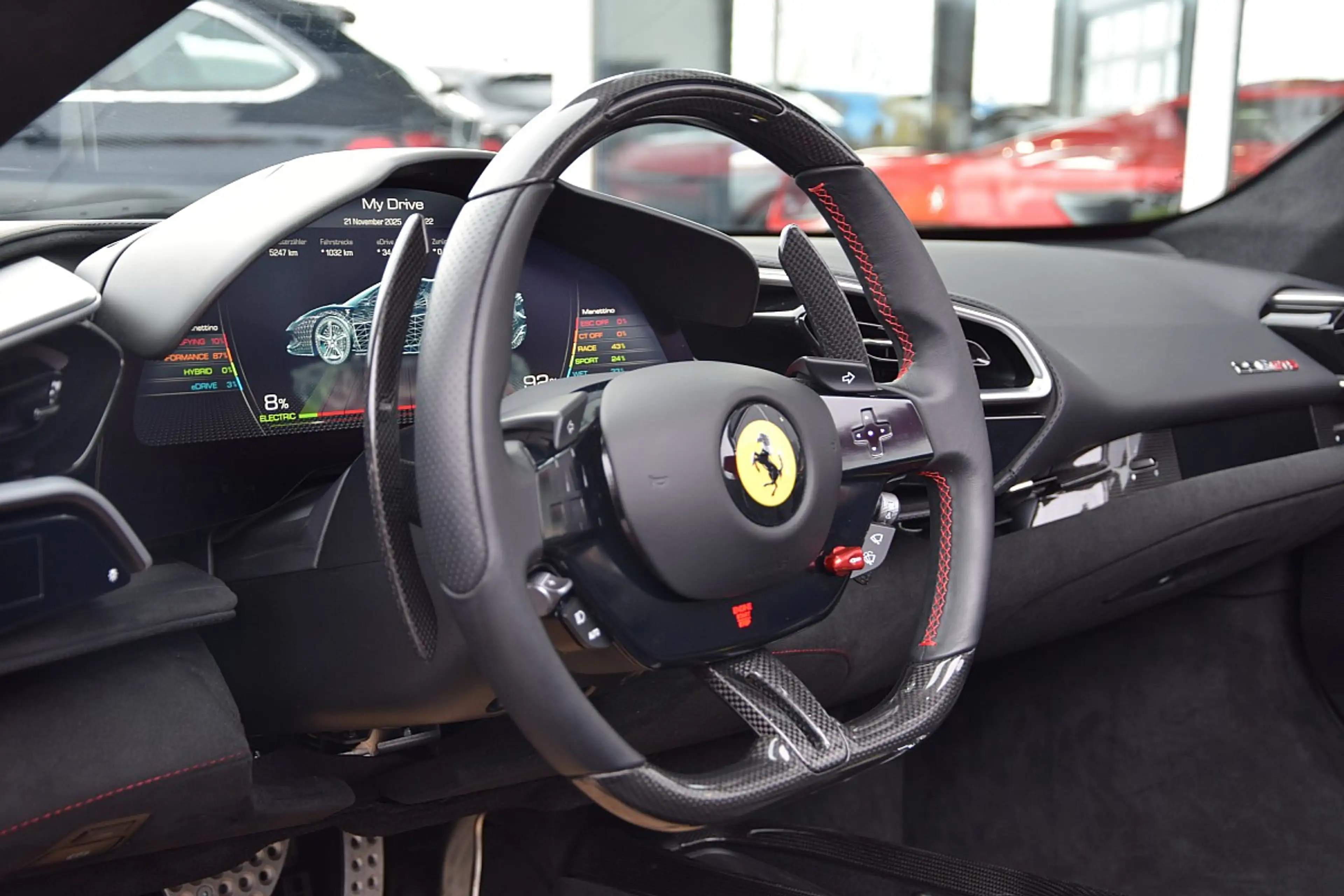 Ferrari 296 GTS Roadster *Carbon*Lift*Kamera*Rosso Metallic... — photo 7
