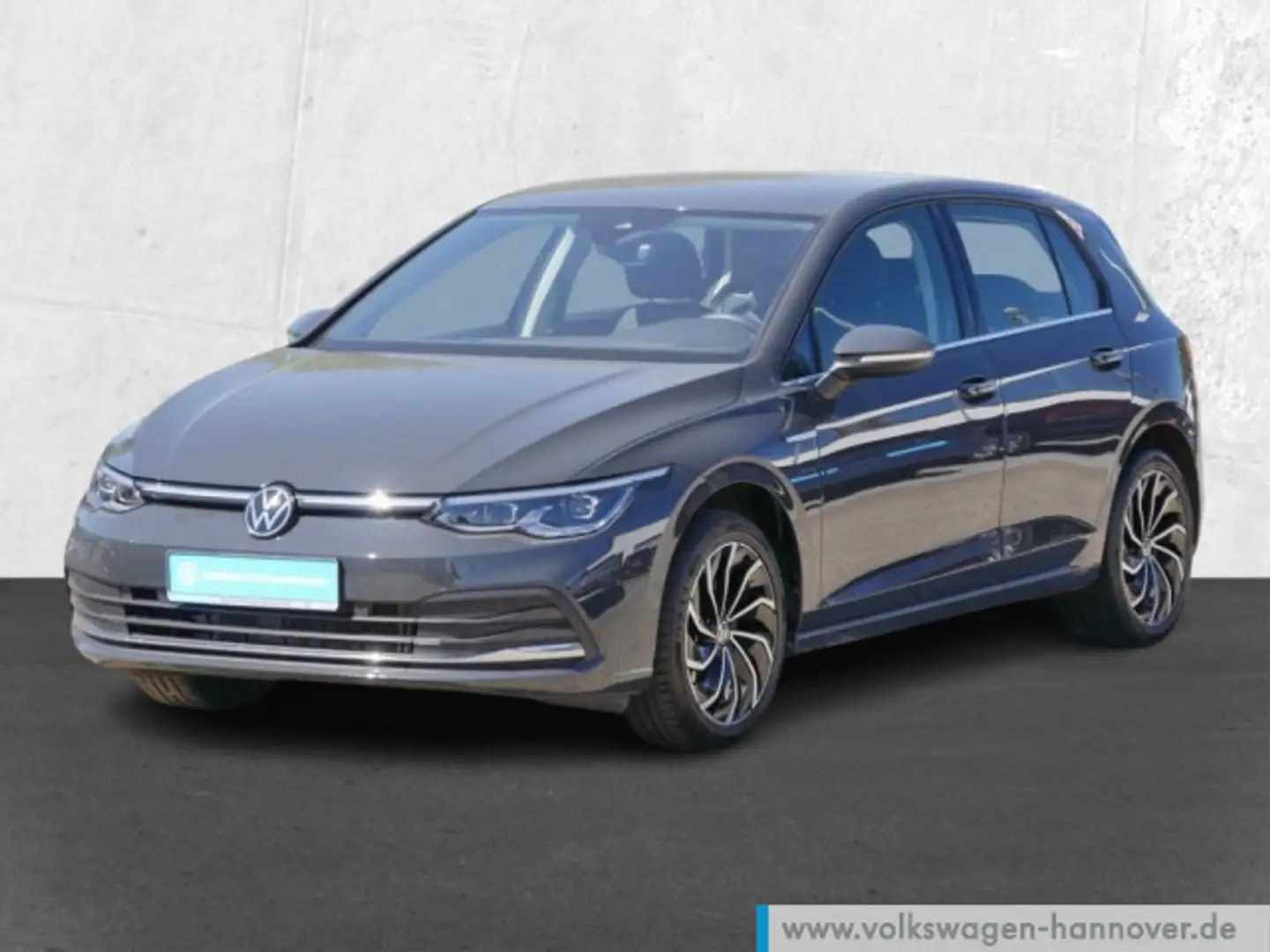 Volkswagen Golf VIII 1.5 eTSI DSG Style Navi LED AHK DigCoc Grau - 2