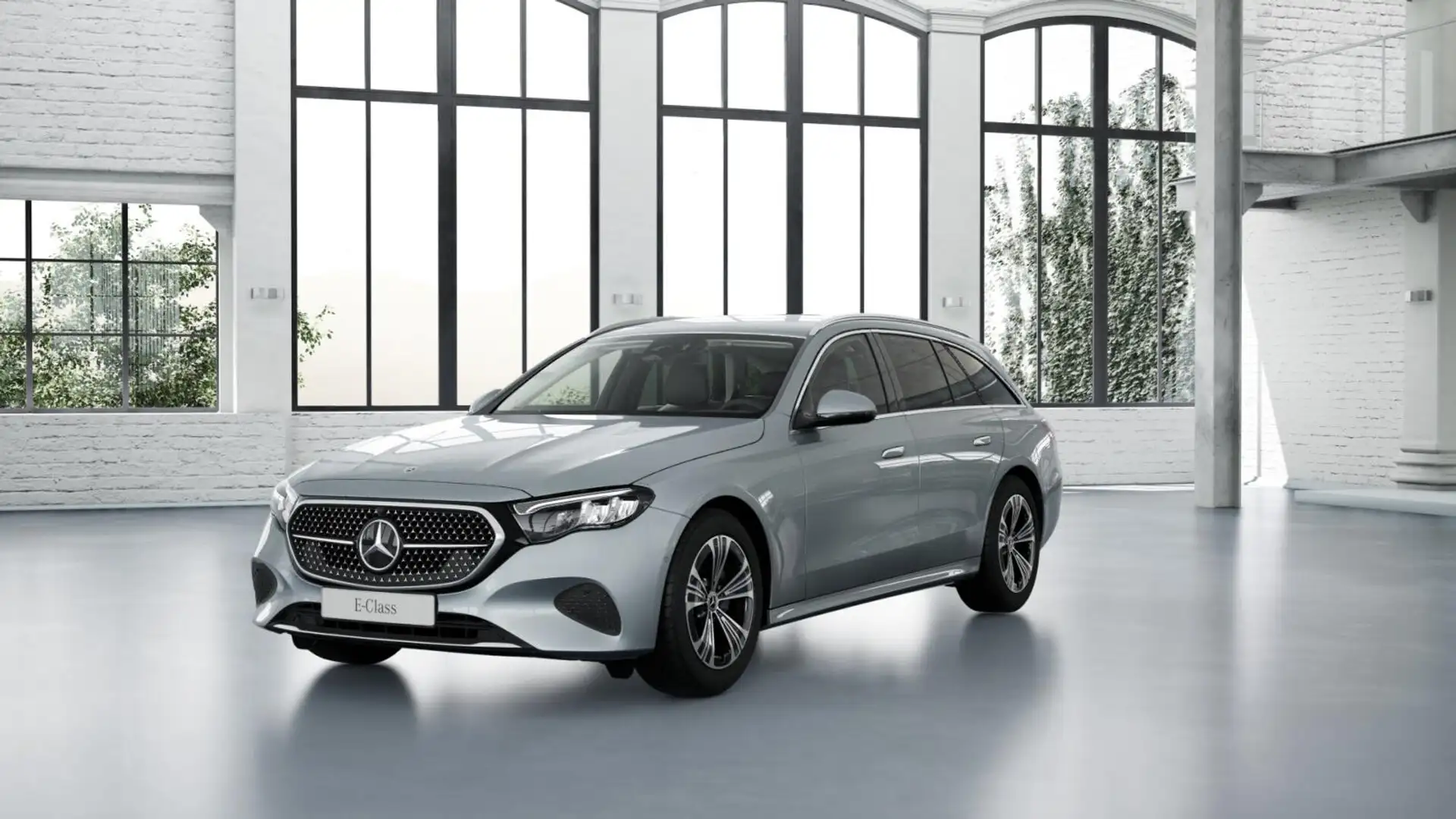 Mercedes-Benz E 220 d T-Mod Distro+AHK+Kamera+KeyGo+Avantgarde Argent - 1