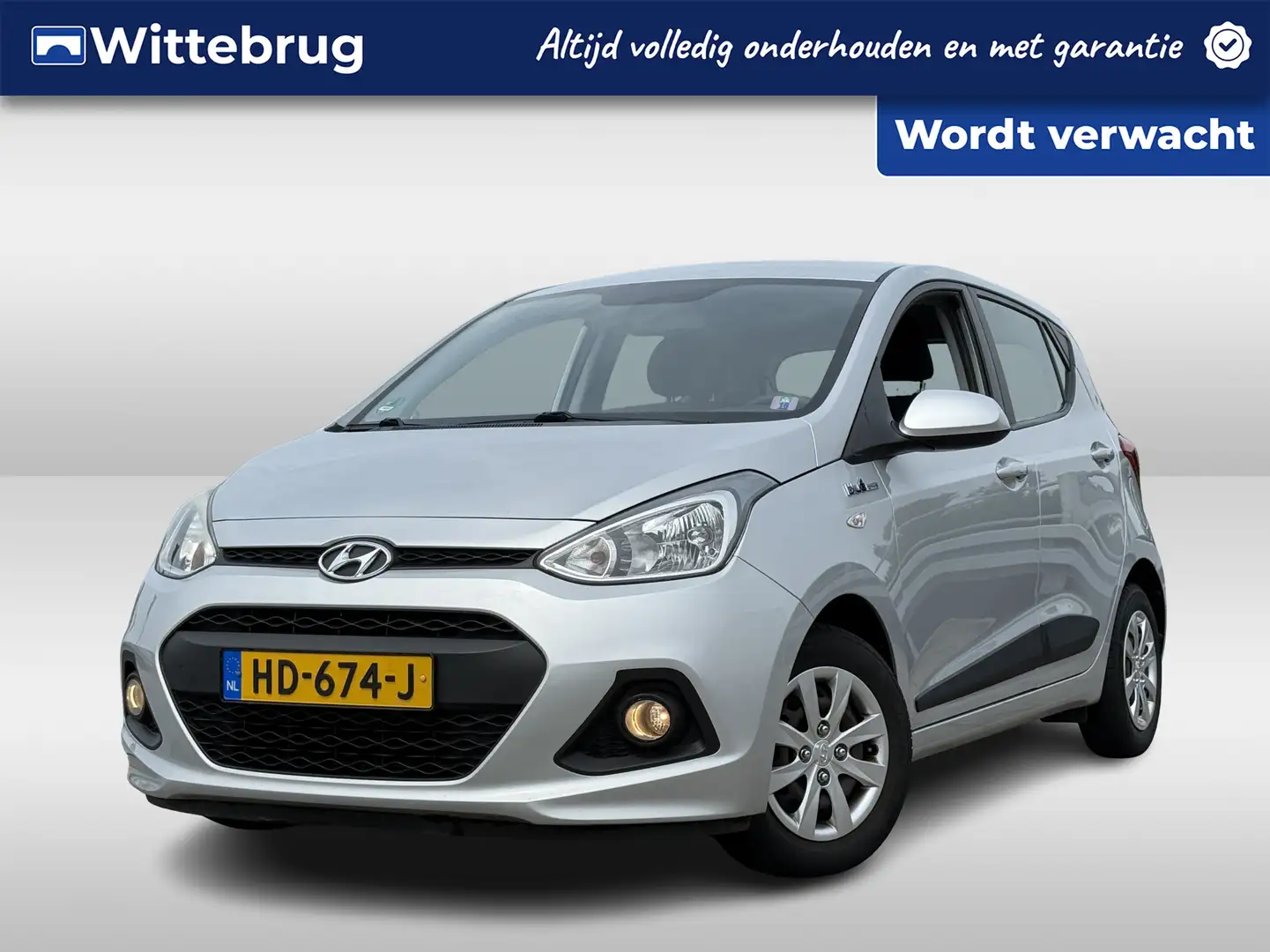 Hyundai i10 1.0i i-Motion Comfort | RIJKLAAR PRIJS | Climate c Grijs - 1