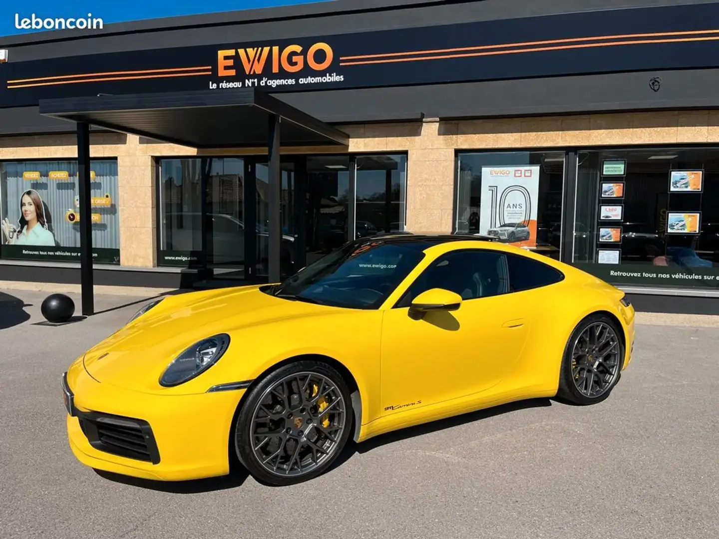 Porsche 992 coupe vi (992) 3.0 450ch s pdk my20 pdcc sport ceramic composite brake Amarillo - 1
