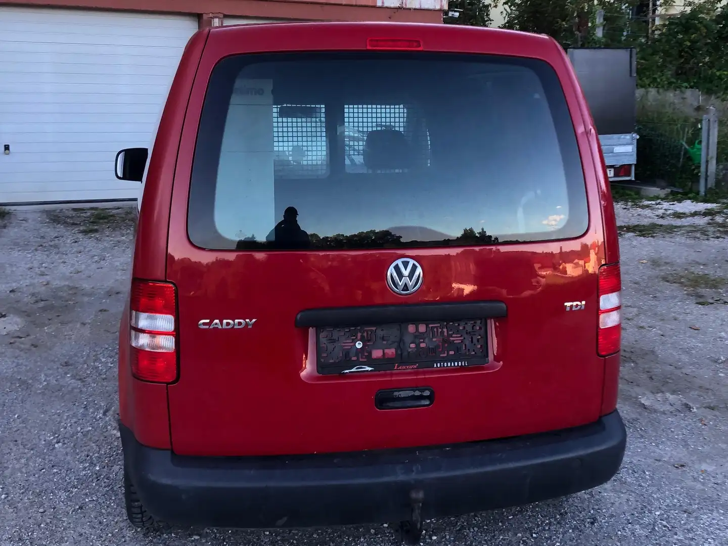 Volkswagen Caddy Caddy Kombi 1,6 TDI DPF Rot - 2