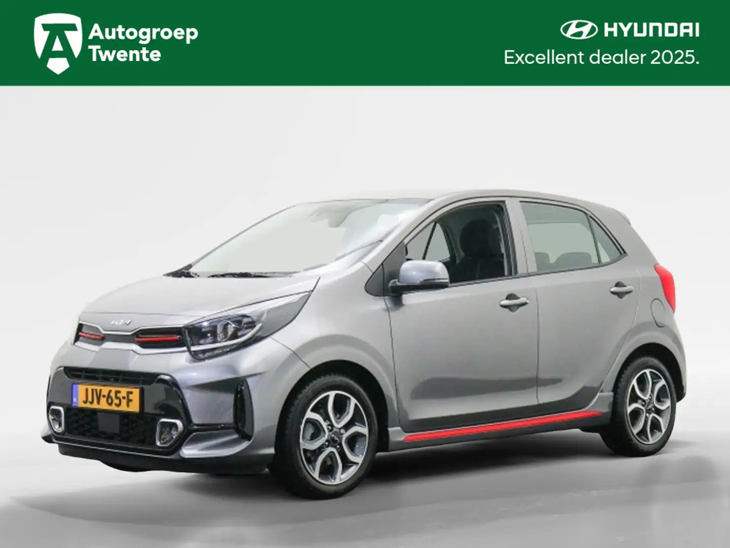 Kia Picanto 1.0 GT-Line Automaat | Carplay (draadloos) | Camer Gris - 1