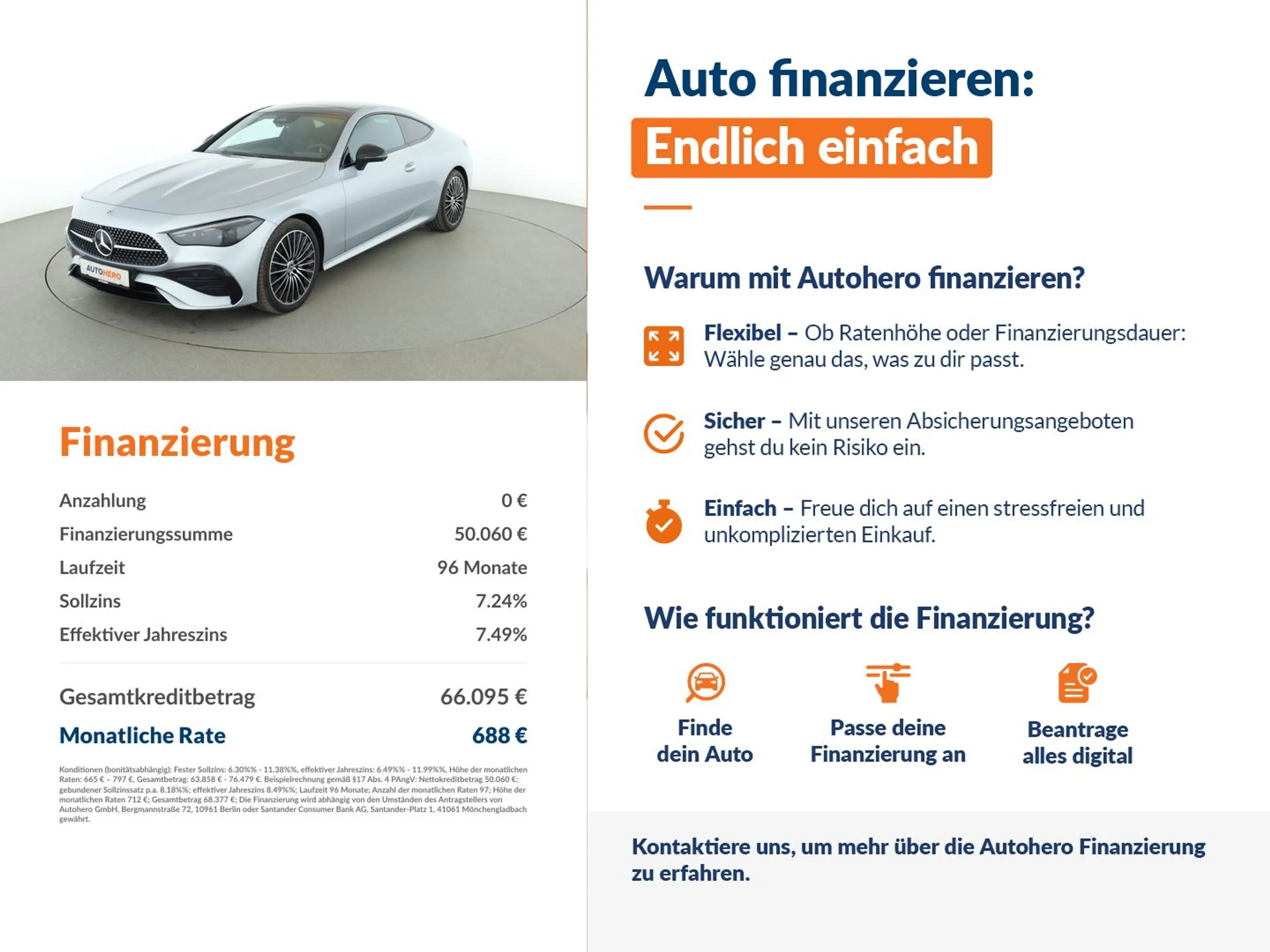Mercedes-Benz CLE 300 CLE 300 4Matic AMG Line Premium Aut.*NAVI*LED*ACC* — photo 2