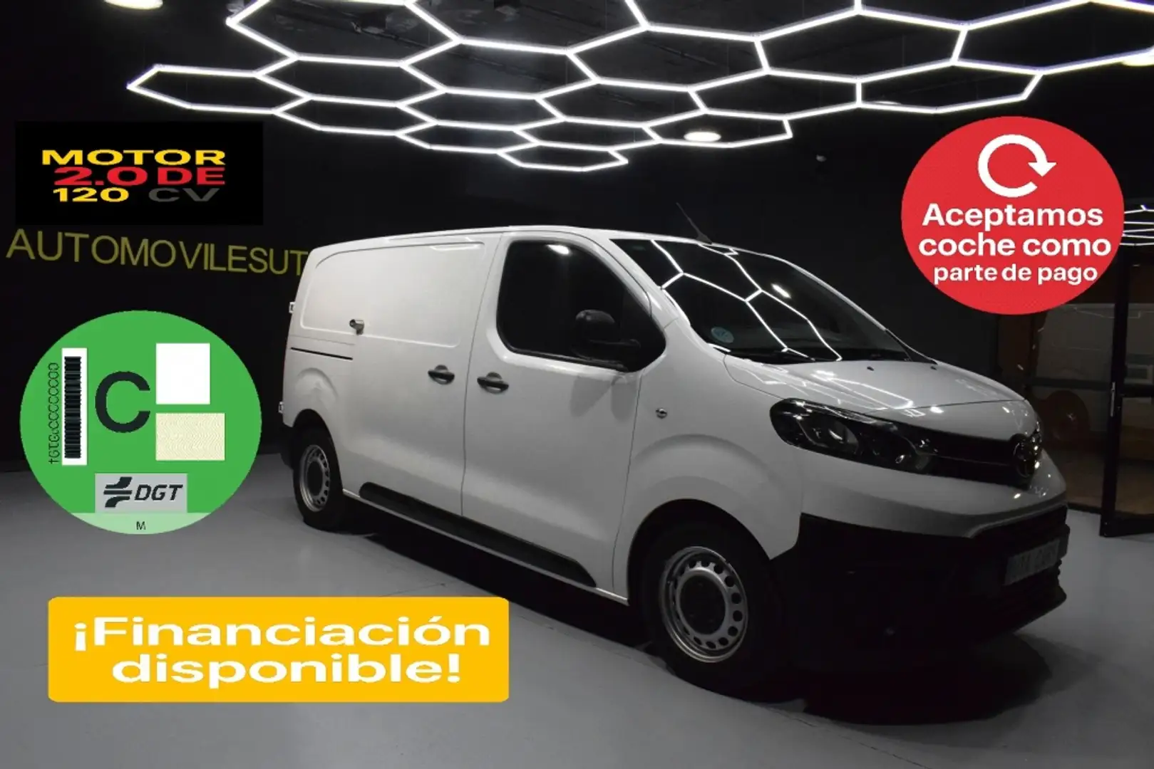 Toyota Proace Furgón Medio (L1) 2.0D Comfort carga+ 122 Blanco - 1