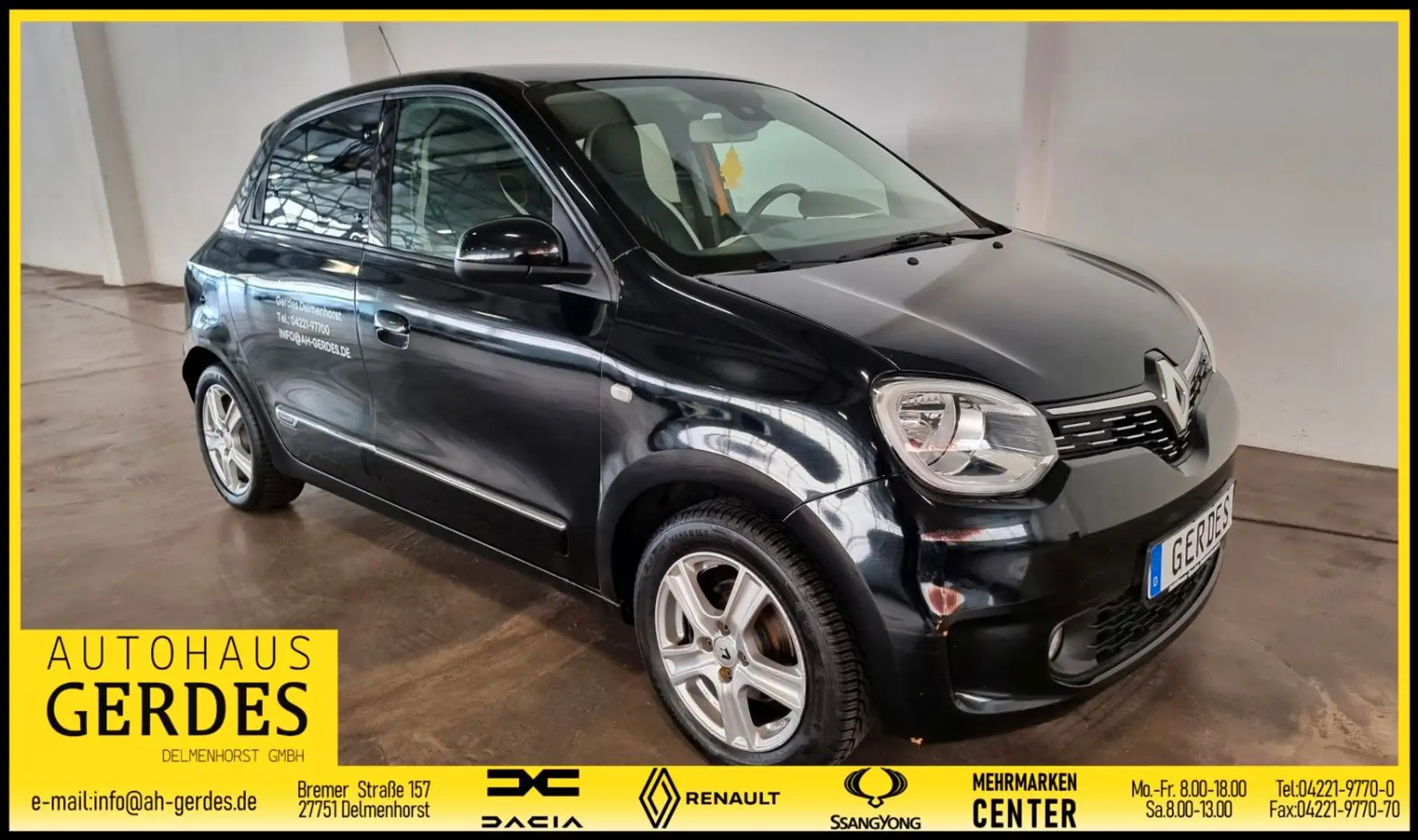Renault Twingo 0.9 TCe 90 Intens EDC Schwarz - 1